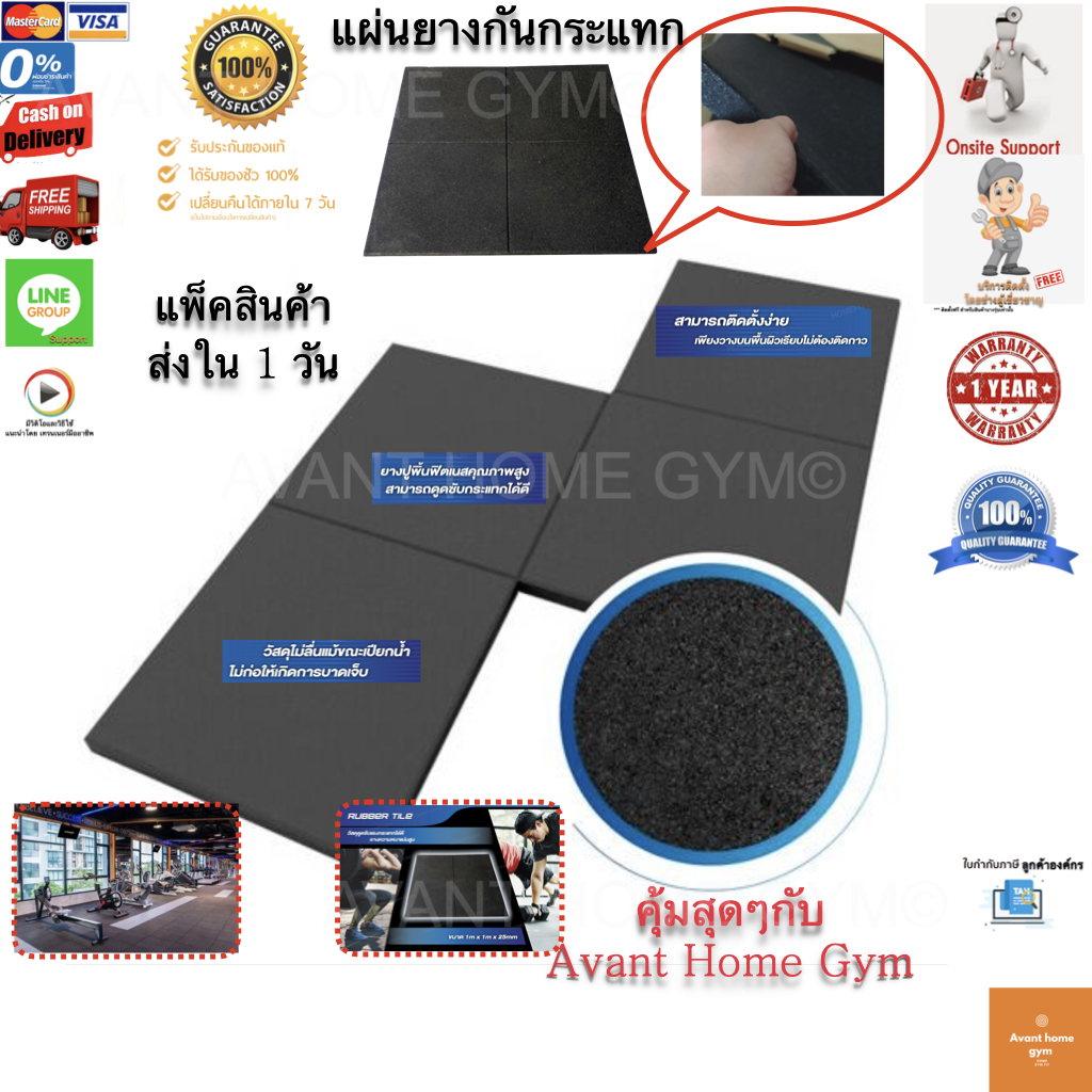 แผ่นบล็อกยางกันกระแทกRubber Tile
