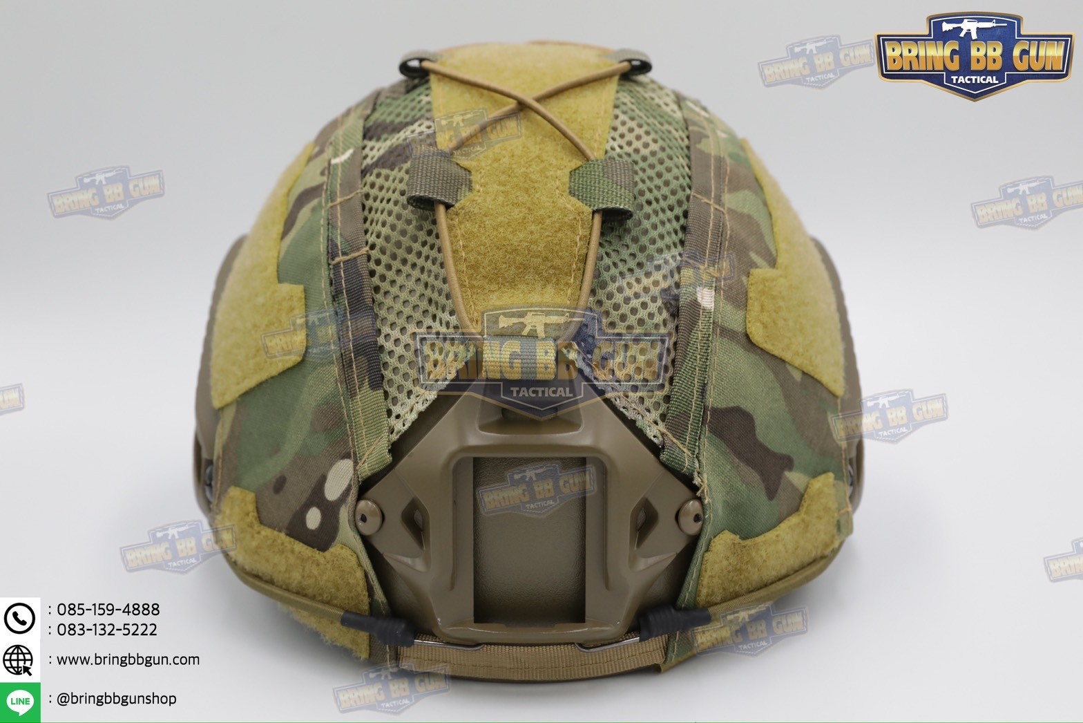 ผ้าคลุมหมวกฟาส ทรง Agilite Gen4 (ผ้าคลุมหมวกฟาส-ตาข่าย) (Mesh Fast Helmet Cover) (Fast Helmet Cover Gen4) (OPS-Core Helmet Cover)