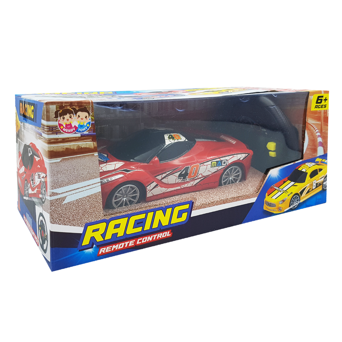 รถบังคับเรซซิ่งคละแบบ(คละแบบ) ของเล่นเด็ก ของเล่นเสริมพัฒนาการ รถบังคับ T001-AH050421B0 - 6267993413161