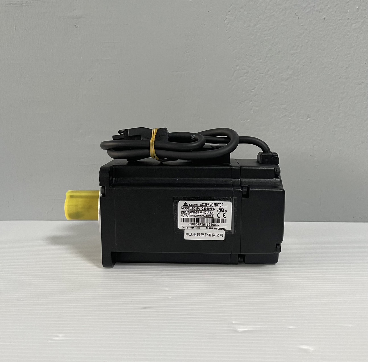 Delta AC Servo Motor ECMA-C30807PS 750W (without brake)