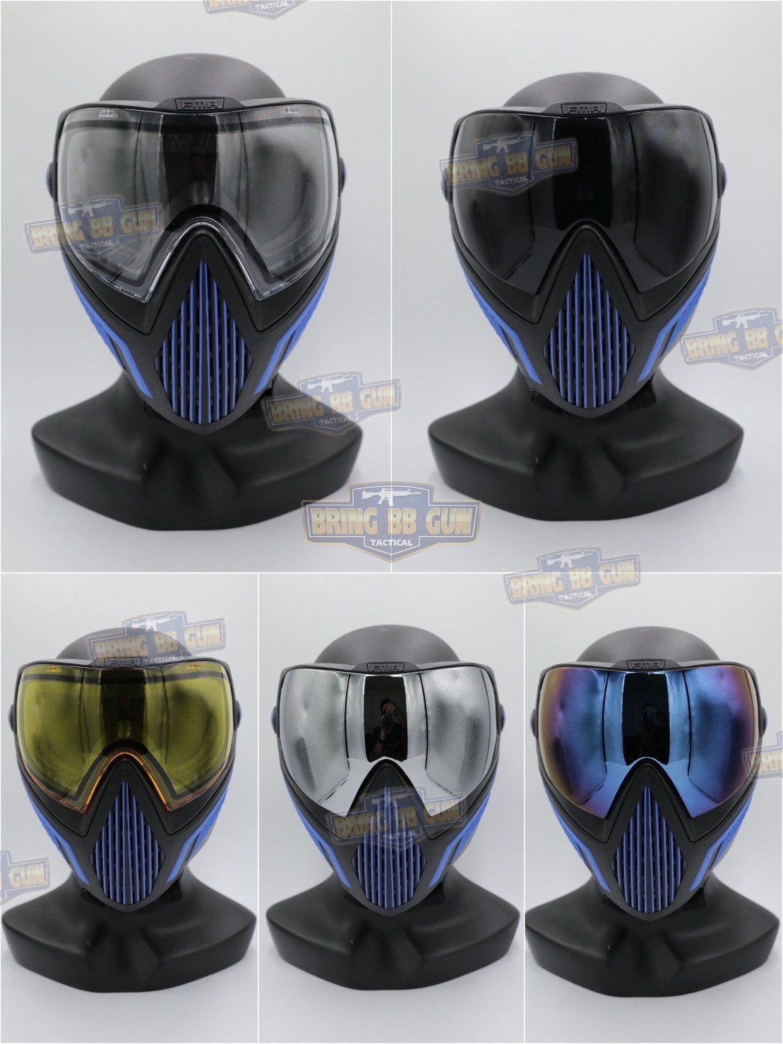 หน้ากาก F5 ยี่ห้อ FMA (FMA F5 STORM GOGGLE MASK) (F5 Professional) (Storm Goggle Mask)