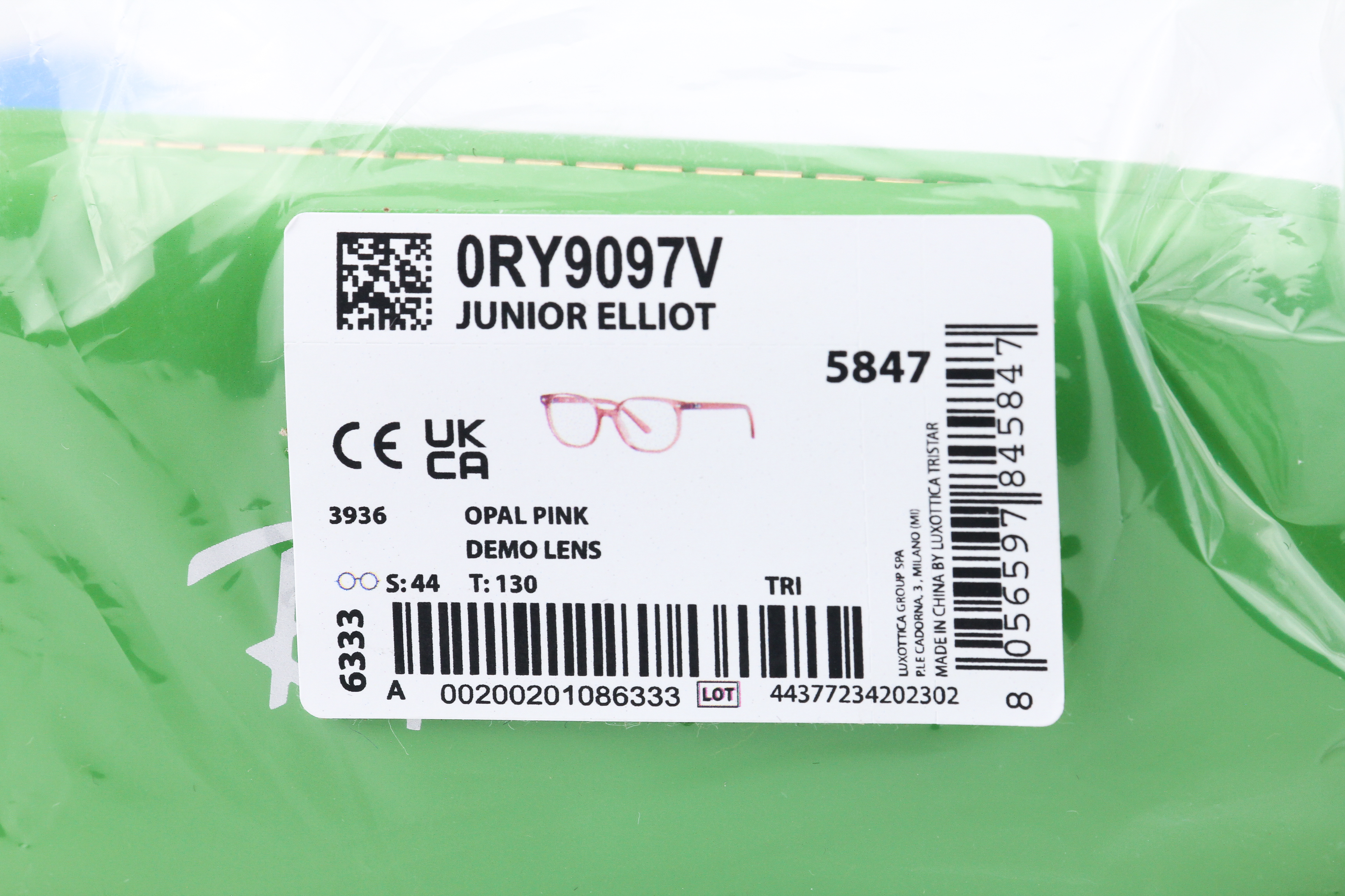 กรอบสายตาเด็ก RayBan RY9097V 3936