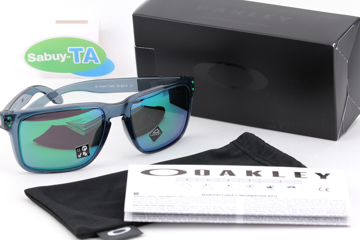 Oakley HOLBROOK XL Crystal Black/Prizm Jade SKU#OO9417-14