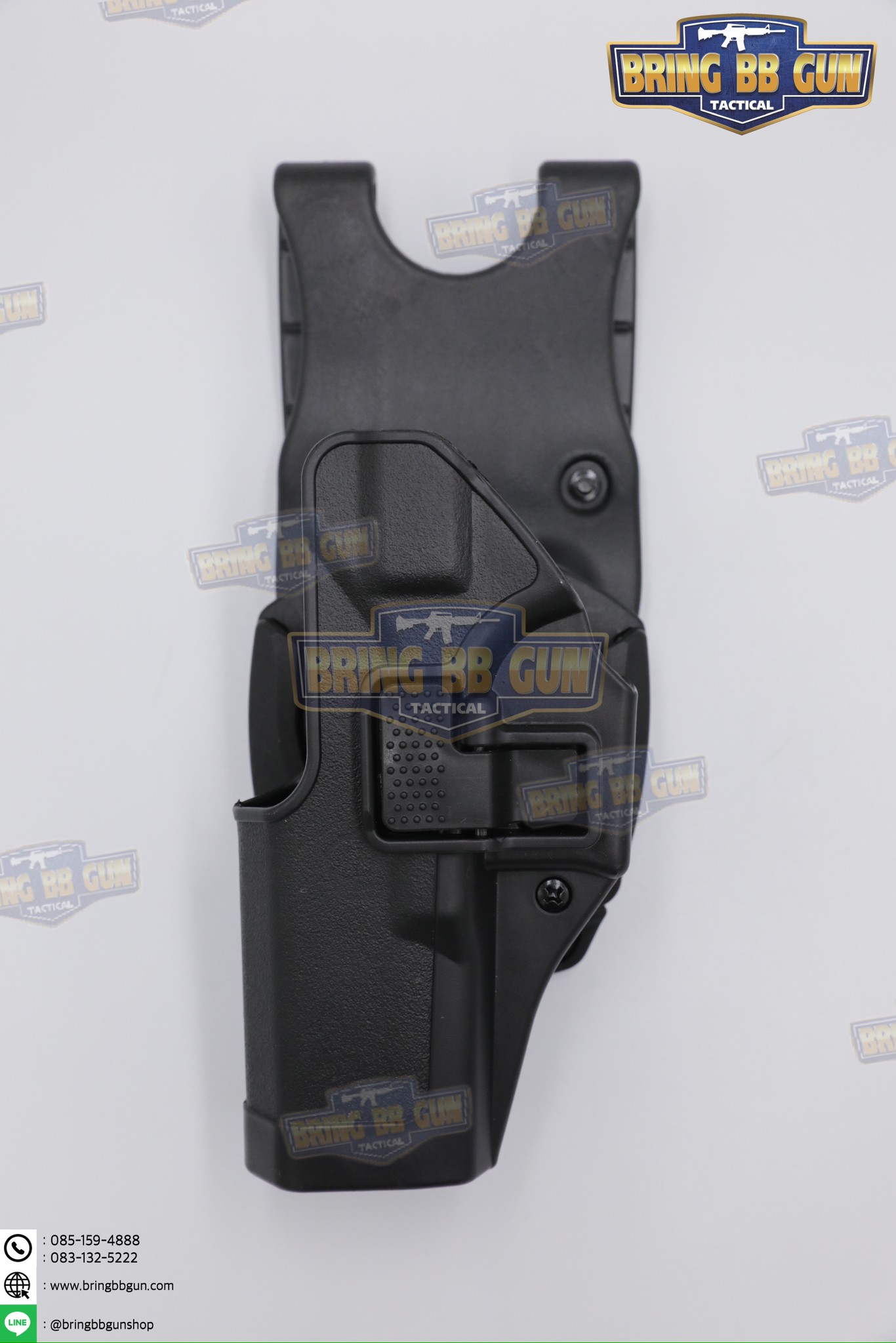 Adapter ปลดไวซองปืน BT + เพลทโหลดต่ำ BH (TEK-MOUNT+Low Ride Belt) (360 Degree base adapter) (QUICK CONNECT MOUNTING SYSTEM) (Insert Disk and Receiver) (Blade)