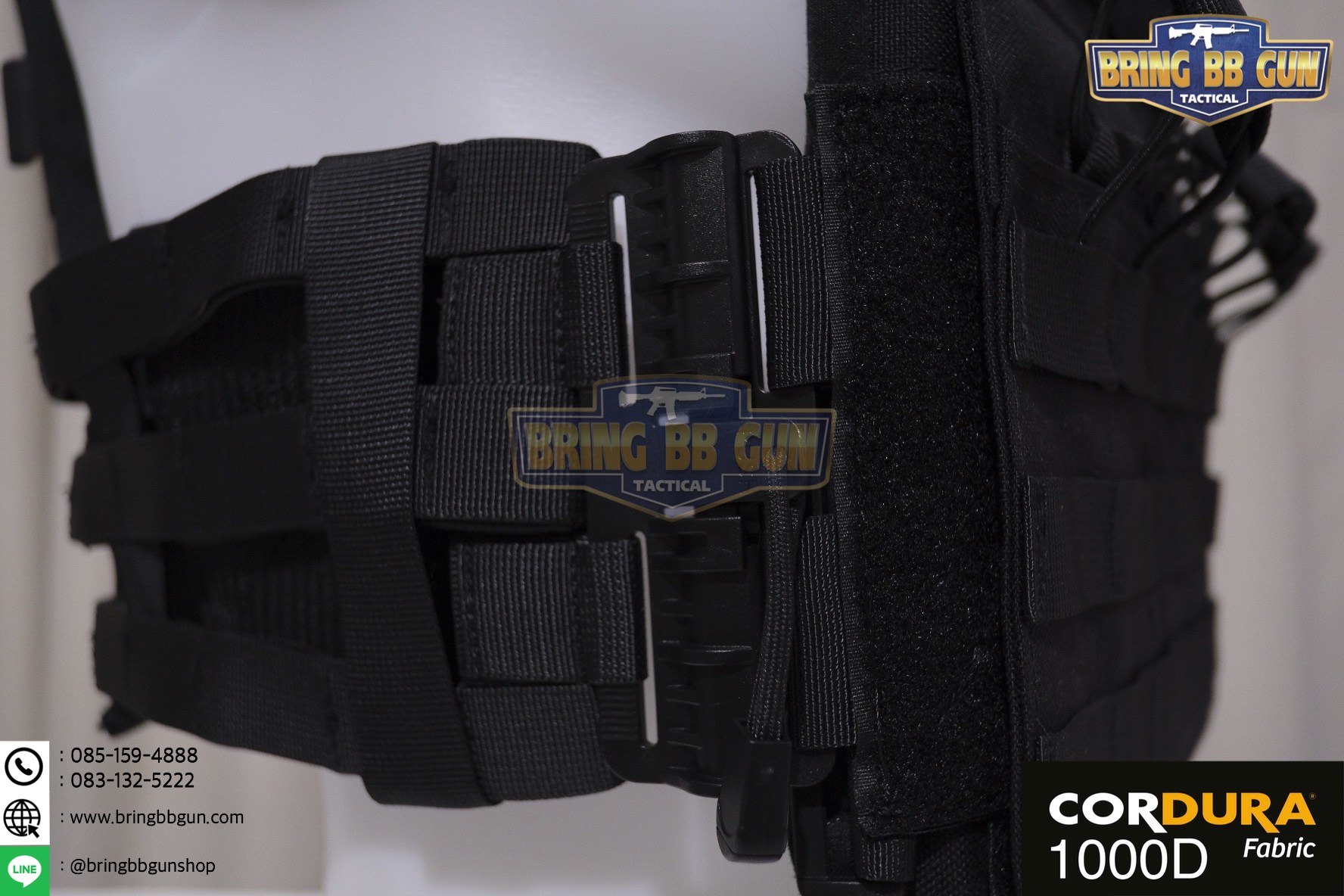 เสื้อเวส รุ่นJPC ปลดไว เนื้อผ้า 1000D (Quick Release JPC Set)