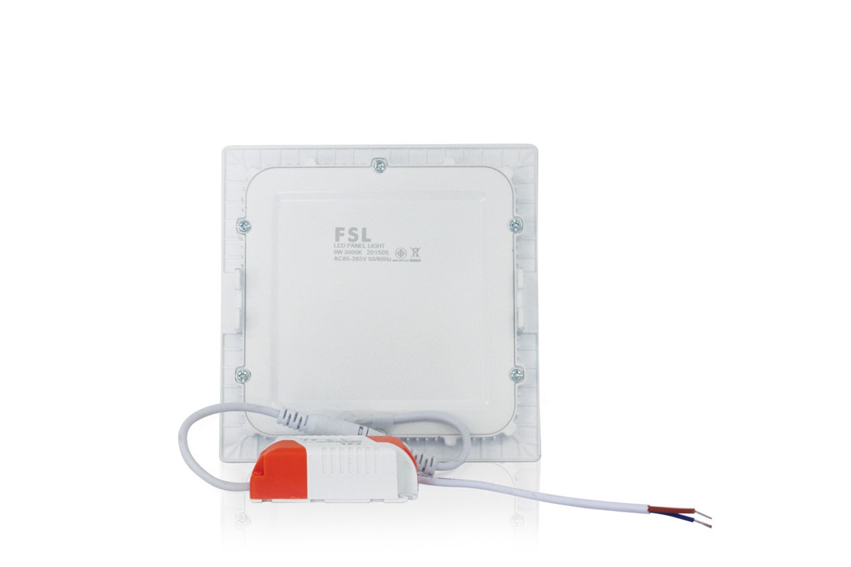 โคมฝังเหลี่ยม FSL-PN-4-9W (SQUARE) แสงขาวและแสงวอร์มไวท์