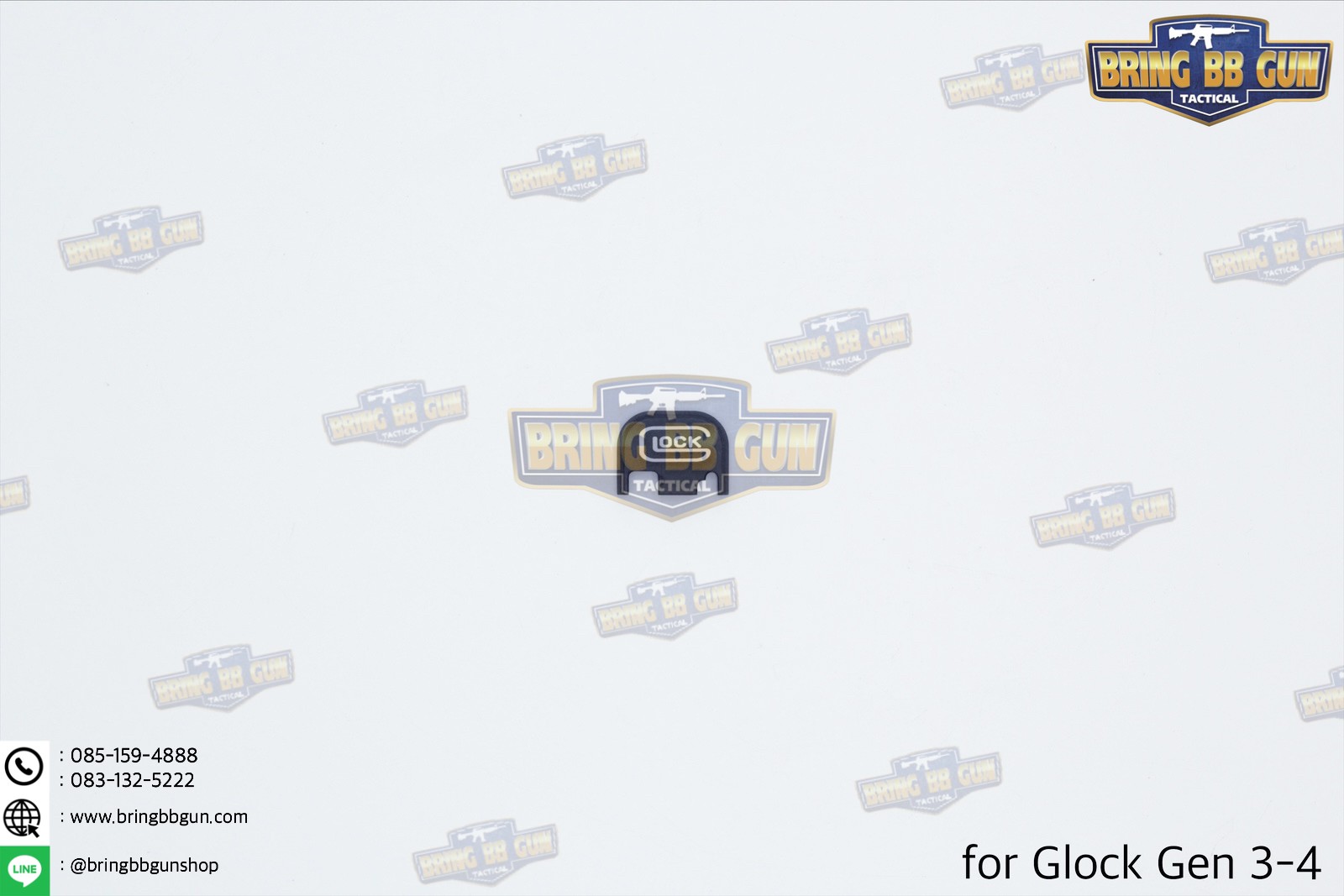 แผ่นปิดท้ายสไลต์ Glock Gen3-5