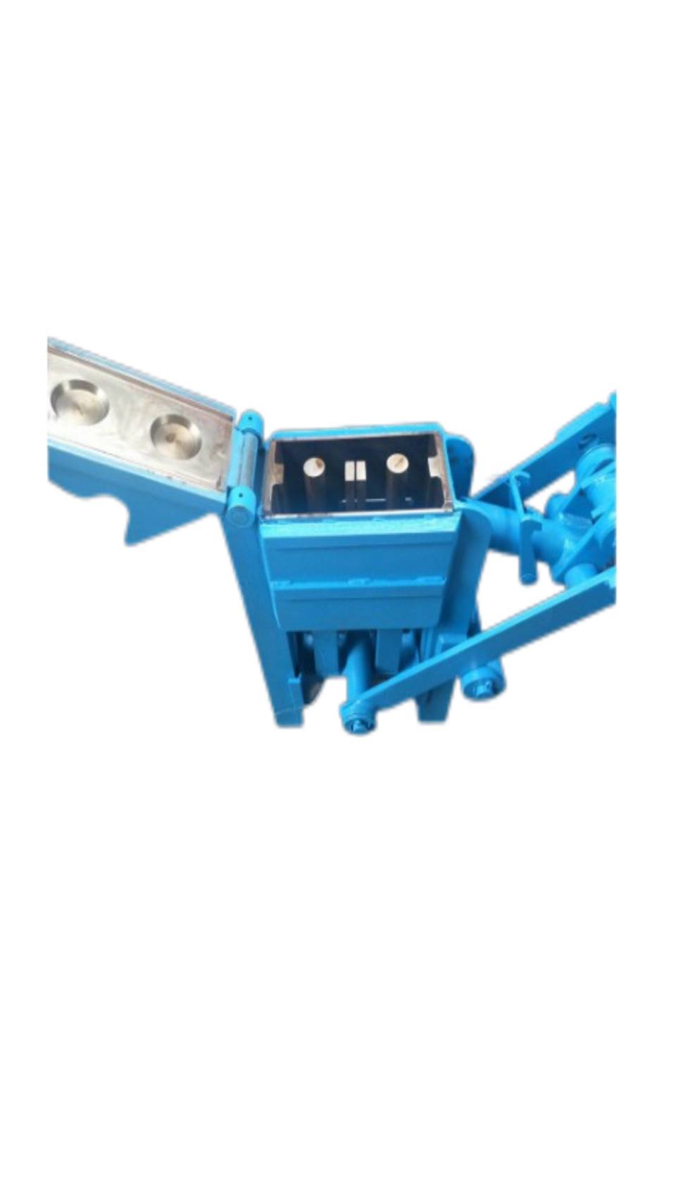 เครื่องอัดอิฐบล็อกประสานแบบมือโยก(เปลี่ยนลายได้)