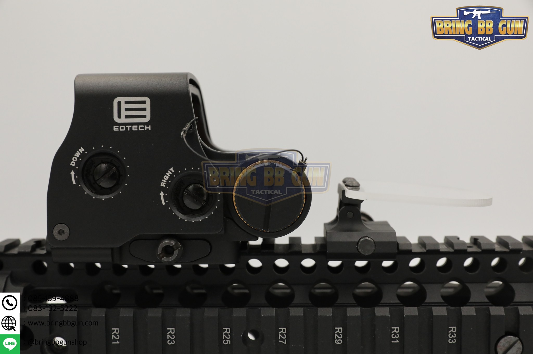 แผ่นอะคริลิคกันดอทแตก แบบจับราง20mm.