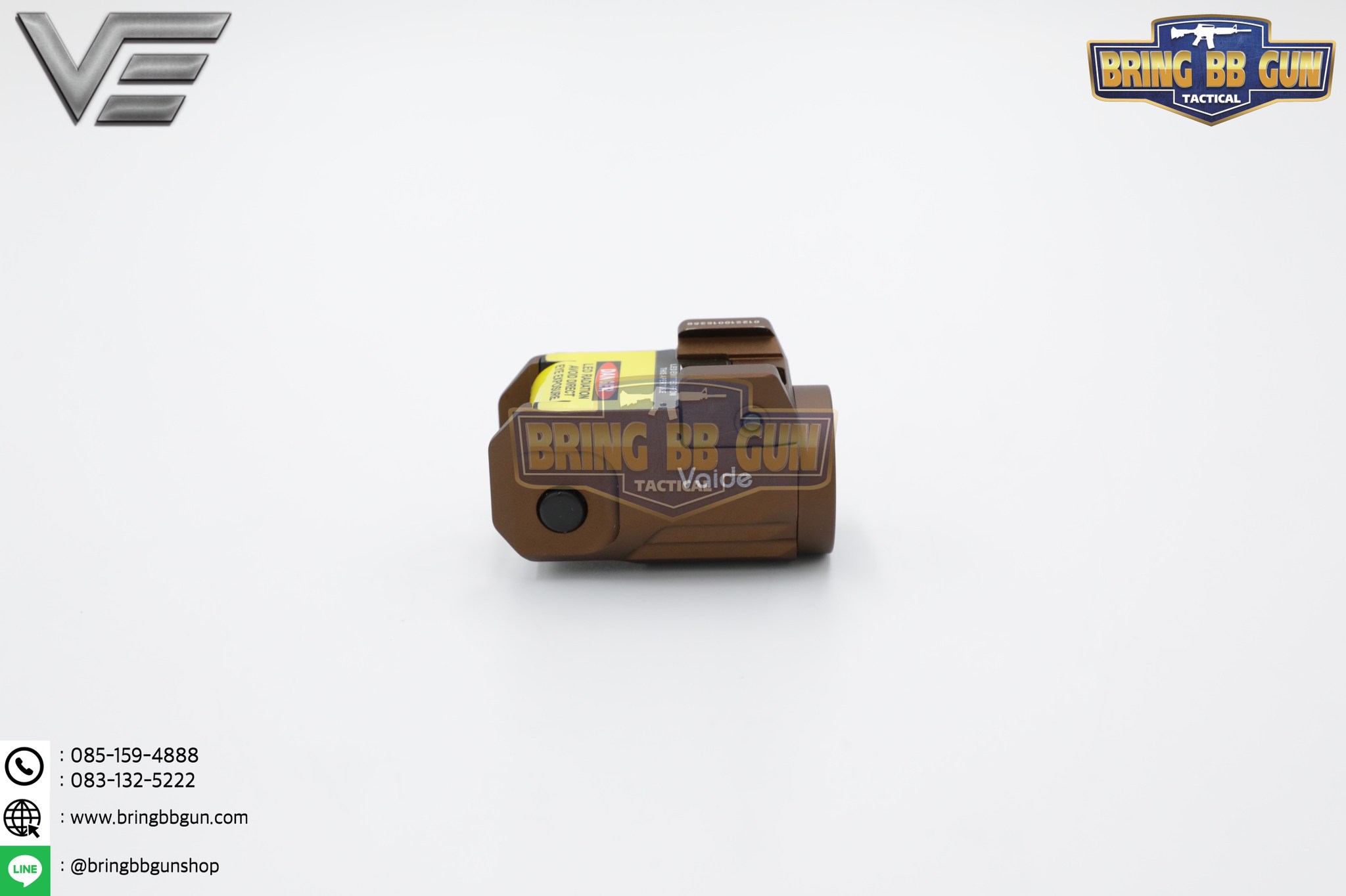 ไฟฉายติดปืน (Sub-Compact) ยี่ห้อ Vector Optics รุ่น Vaide Scrapper (Vaide Scrapper Sub-Compact Pistol Flashlight)