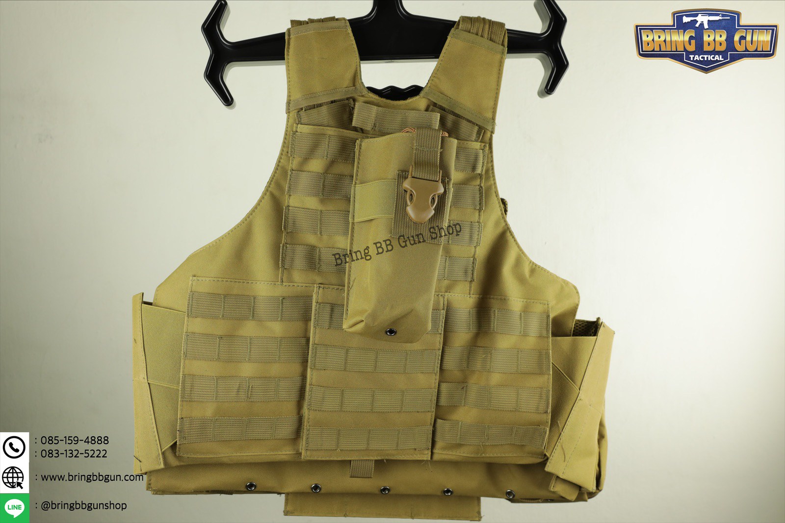 เสื้อเวส รุ่นไซราส (Tactical Vest C.I.R.A.S.)
