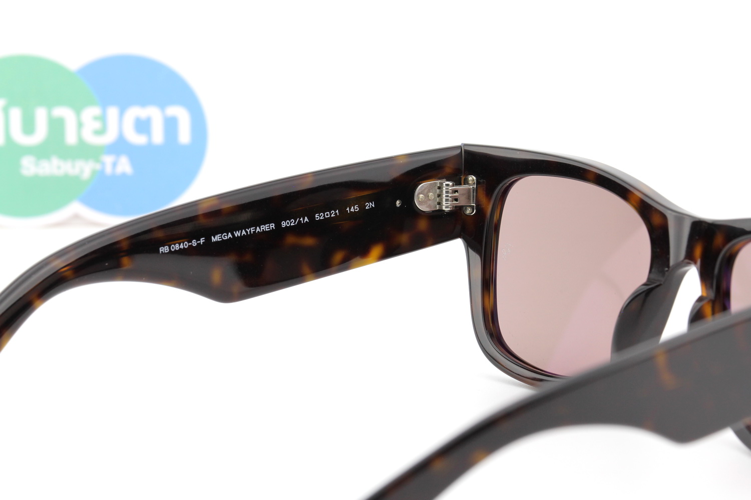 RayBan Mega Wayfarer RB0840SF 902/1A