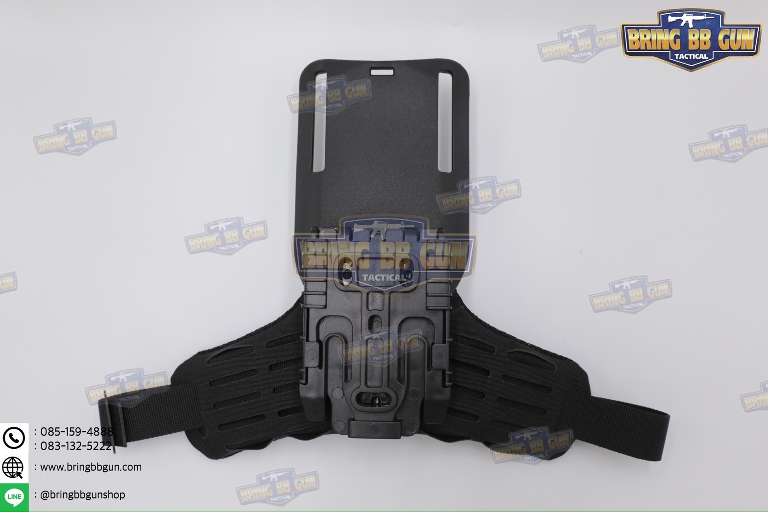 สายรัดต้นขา แบบนวม (ARC RTI DUTY Mount Accessory) (Comfortable Padding Thigh Strap) (Thigh Strap) (Tactical Drop Leg Strap Band)