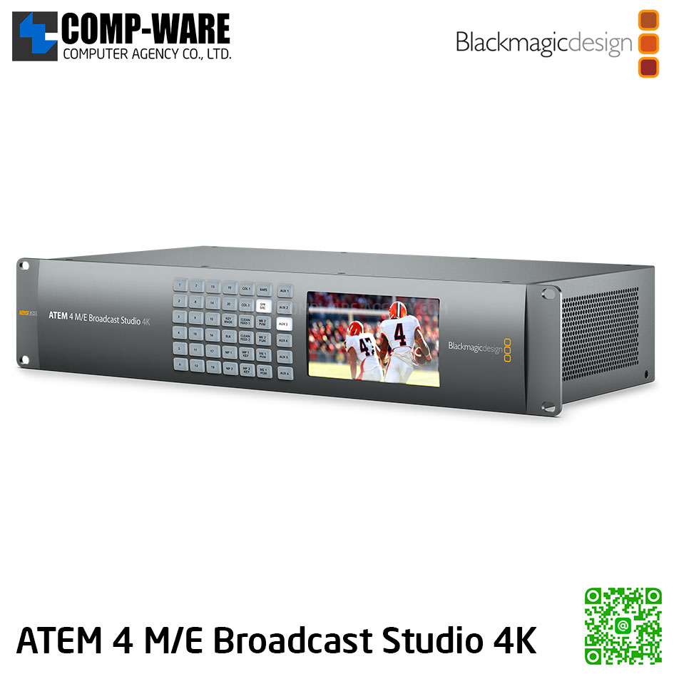 ATEM 4 M/E Broadcast Studio 4K - Blackmagic Design