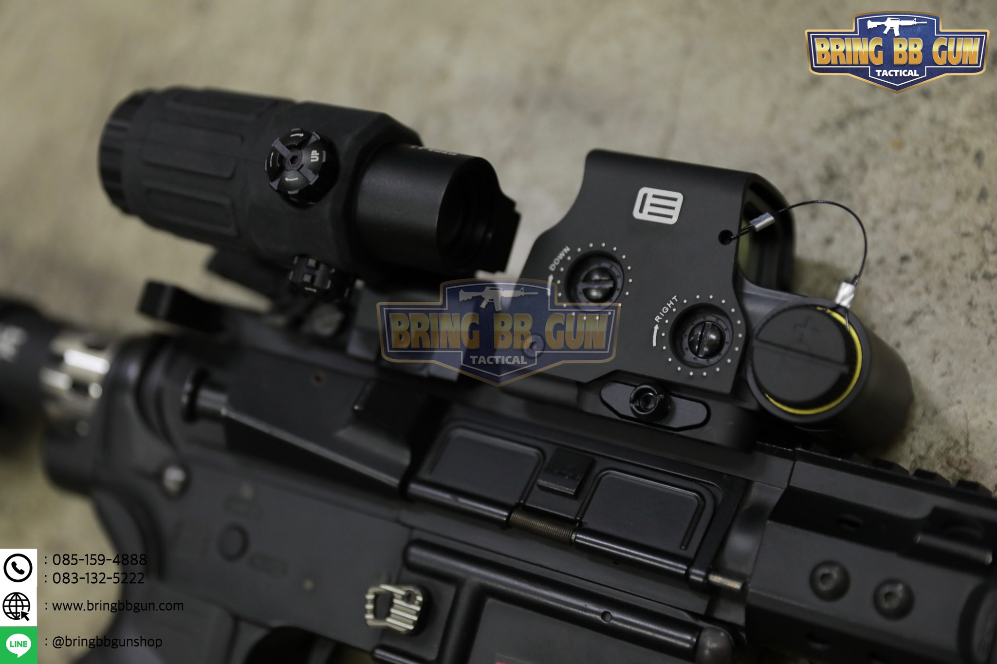 Eo-tech set ดอท558+ซูมหลังดอท G33