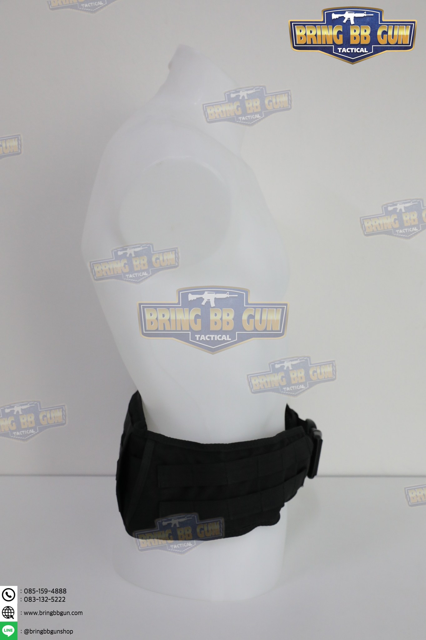 เข็มขัดสนาม แบบนวม (เข็มขัดสนามพร้อมรองนวม) (Battle Belt) (War Belt)