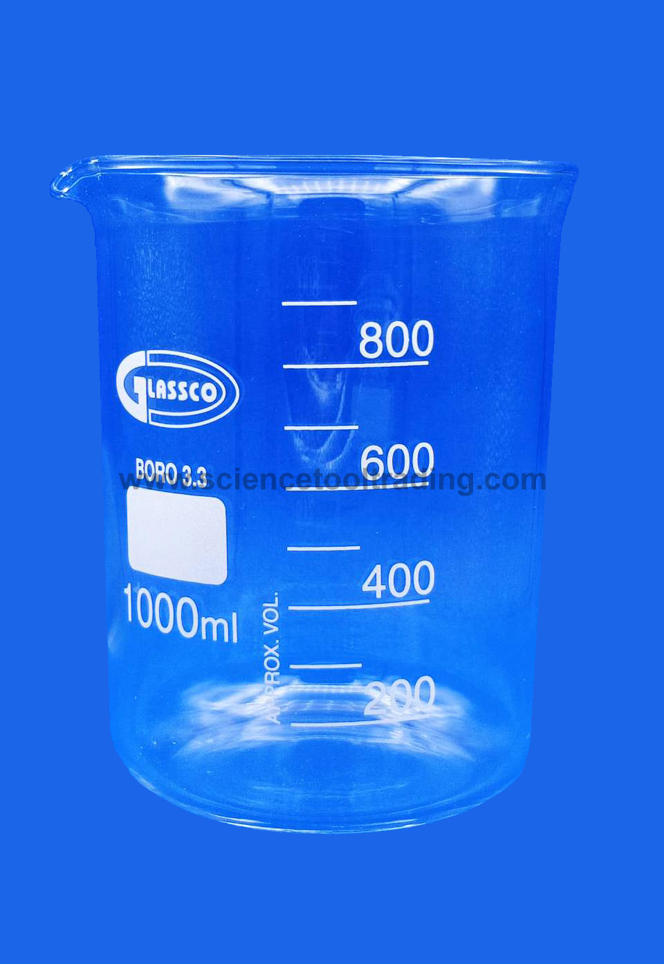 บีกเกอร์ 1,000 มล. Glassco
