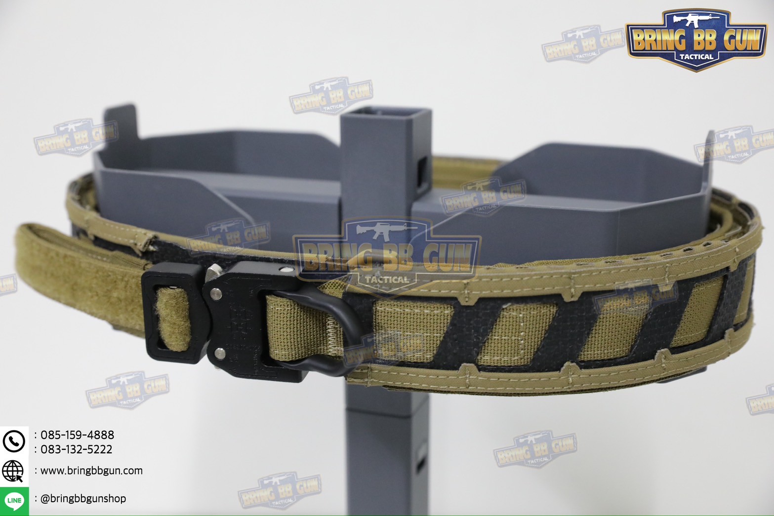 เข็มขัดแม่เหล็กยุทธวิธี Magnetic Battle Belt (เข็มขัด Tactical ทรง Magnetic Battle Belt) (เข็มขัด2ชั้น) (Magnetic Battle Belt) (Tactical Belt) (Agilite)