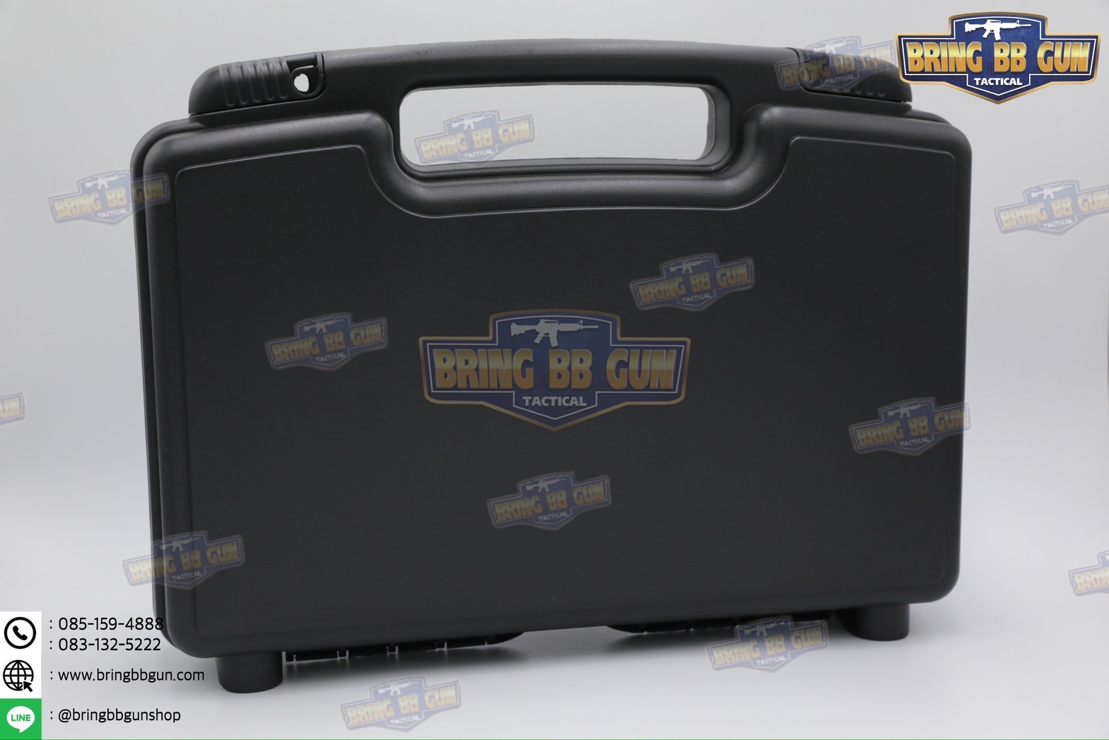 เคสกันกระแทรก B125 (กล่องปืนสั้น B125) (กล่องกันกระแทก) (Lockable Pistol Case) (Light Weight Case)