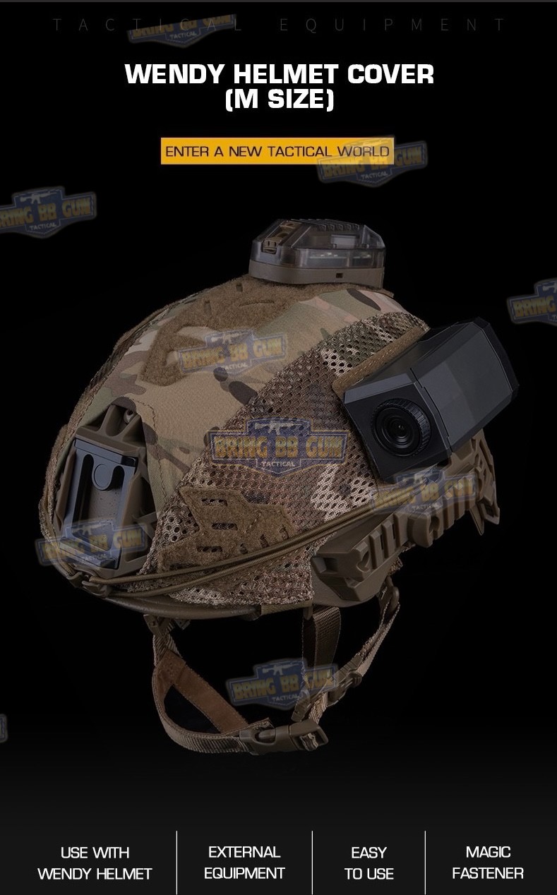 ผ้าคลุมหมวก Team Wendy Exfil 3.0 (ผ้าคลุมหมวก Exfil 3.0) (Helmet Cover) (Team Wendy Helmet Cover)