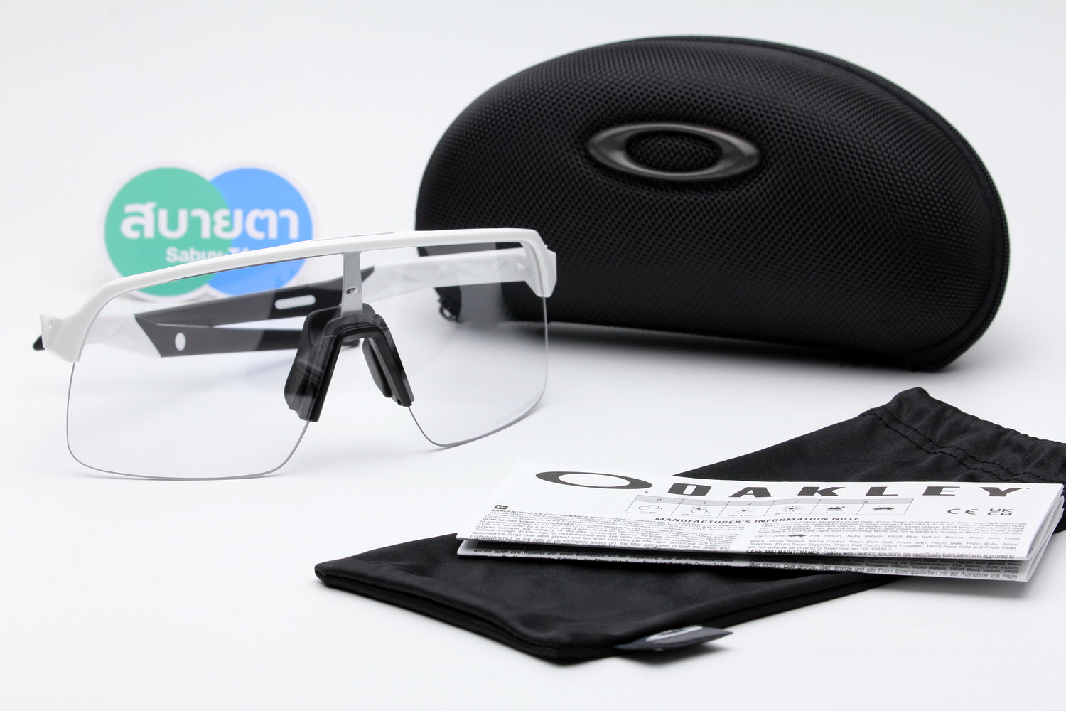 Oakley SUTRO LITE (A) Matte White/Clear Photochromic SKU#OO9463A-19
