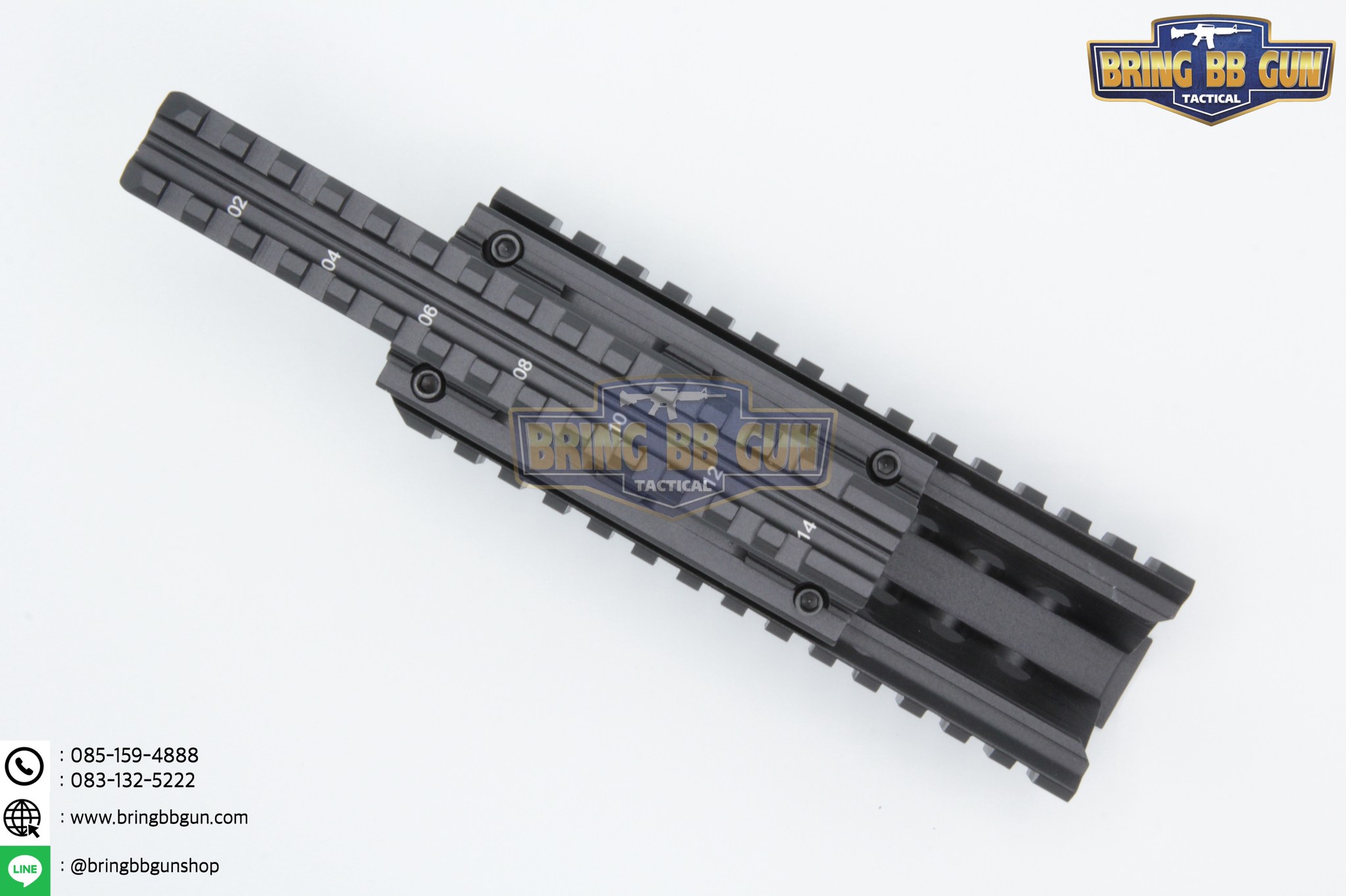 ชุดหน้าRISQuad สำหรับ AK47/AK74 (AK Handguard RIS Quad Rail System)