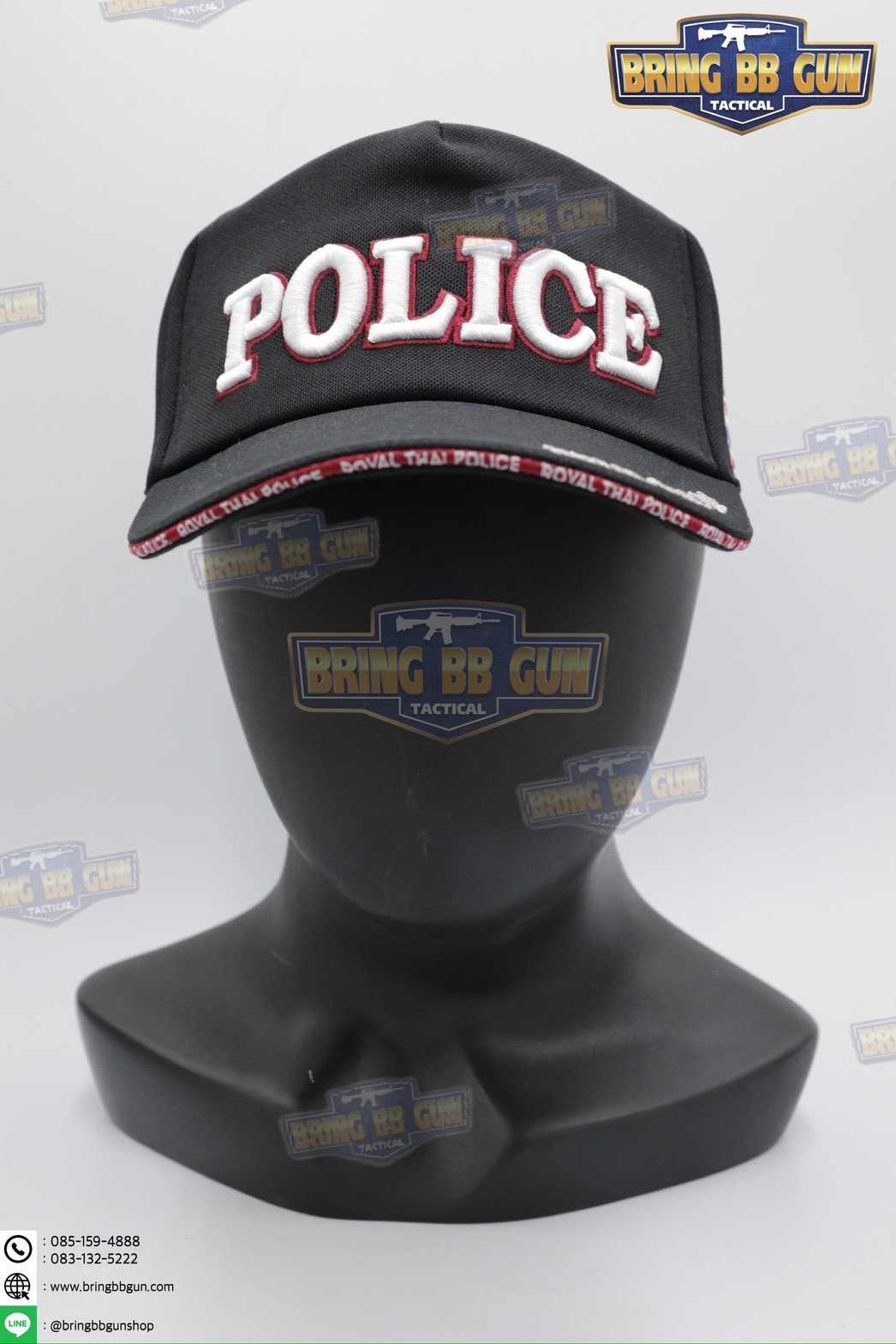 หมวกแก๊ปปักลายหน่วยงานต่าง เกรดพรีเมี่ยม (Version 1) Cap