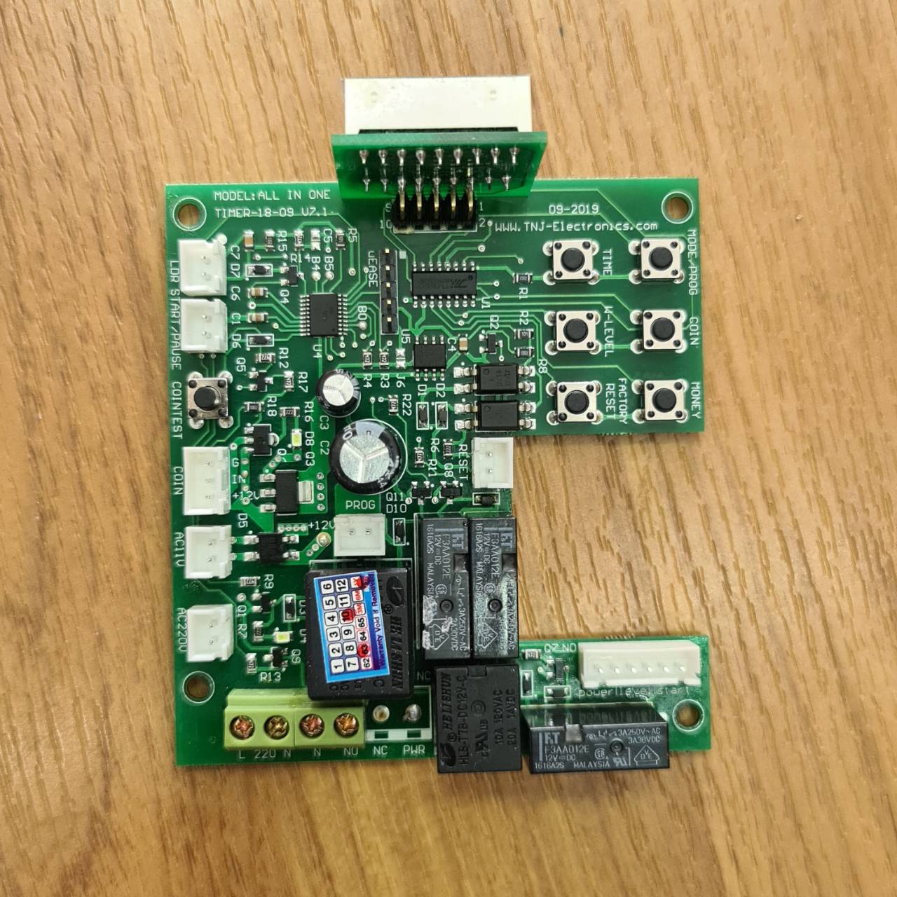 0000649 บอร์ด เครื่องหยอดเหรียญ ทั่วไป