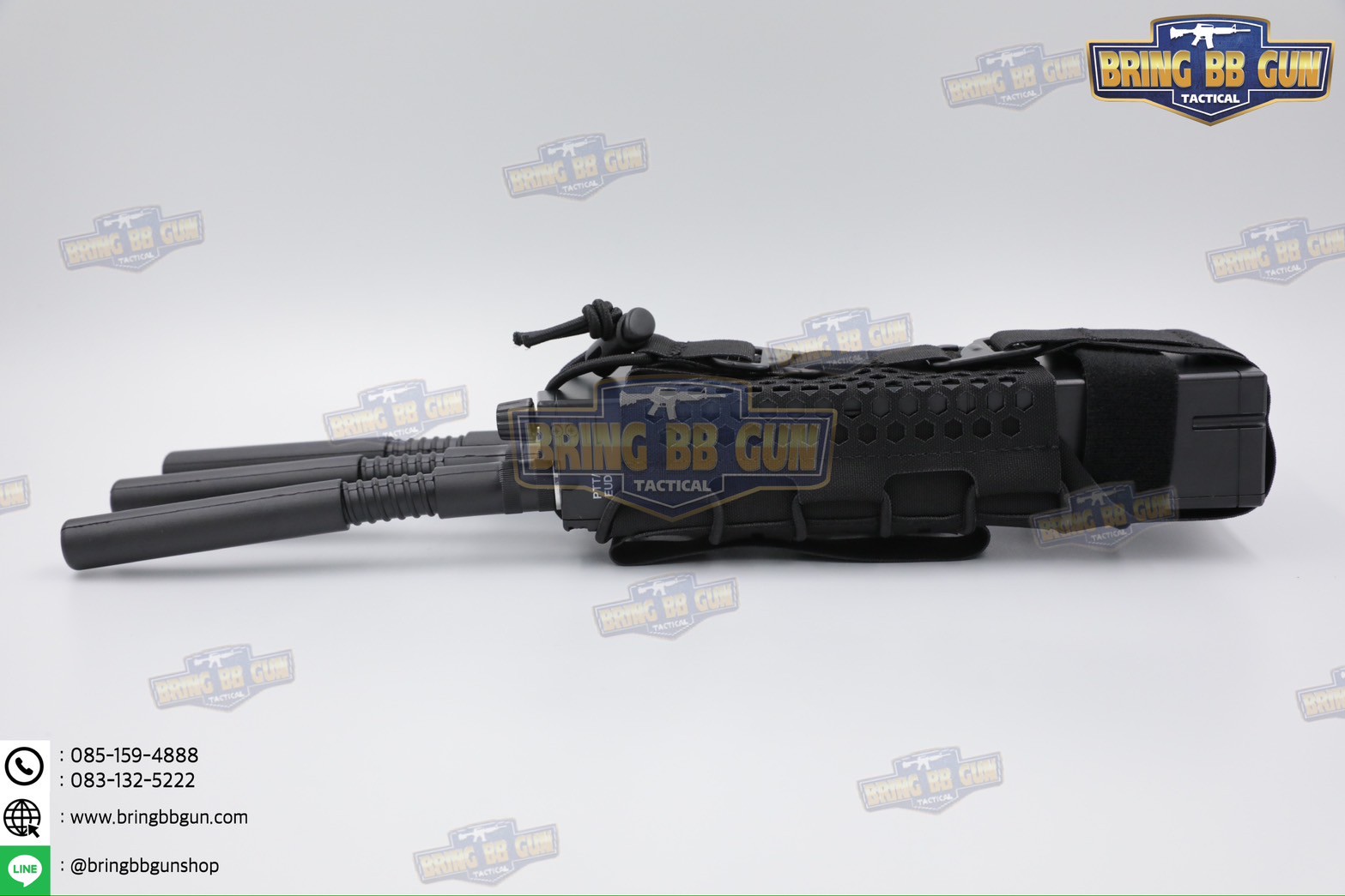 เพ้าวิทยุสื่อสารแบบผ้า Universal ทรงรังผึ้ง (ซองวิทยุสื่อสารแบบผ้า ปรับใส่ได้ทุกรุ่น) (ARC Hive Radio Pouch)