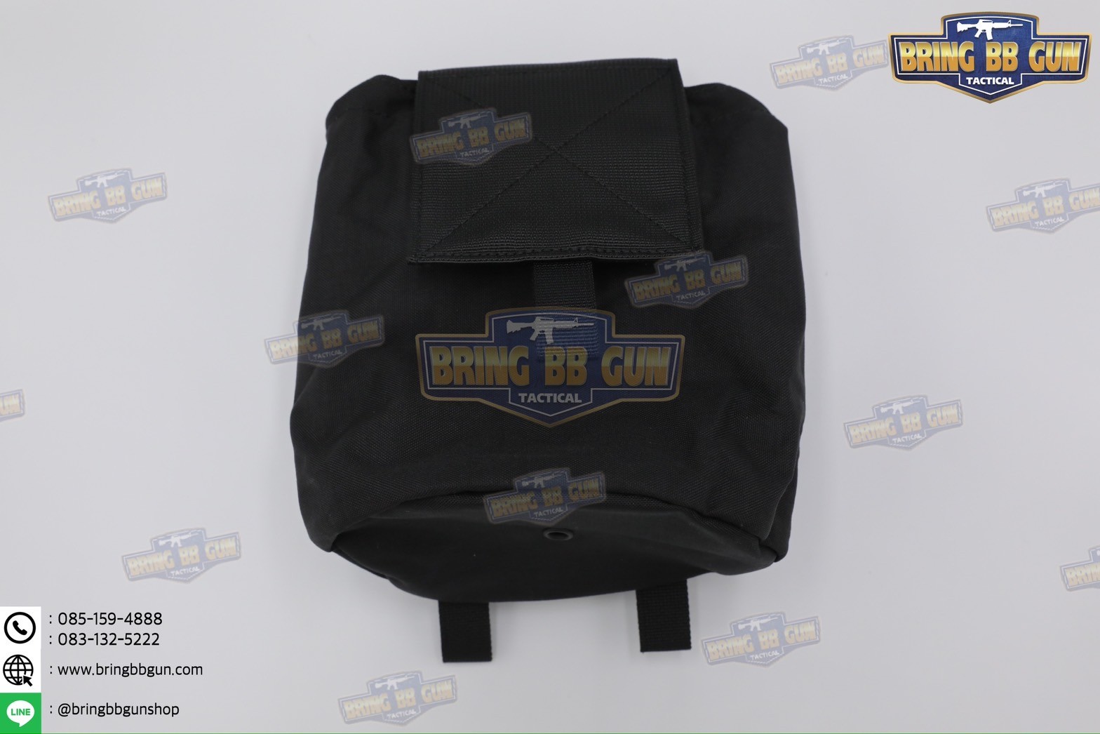 ถุงทิ้งแม็กกาซีน แบบพับได้ (ถุงเก็บอุปกรณ์) (Tactical Storage Bag) (Folding Magazine Recycling Bags) (Drop Pouch) (Dump Pouch)