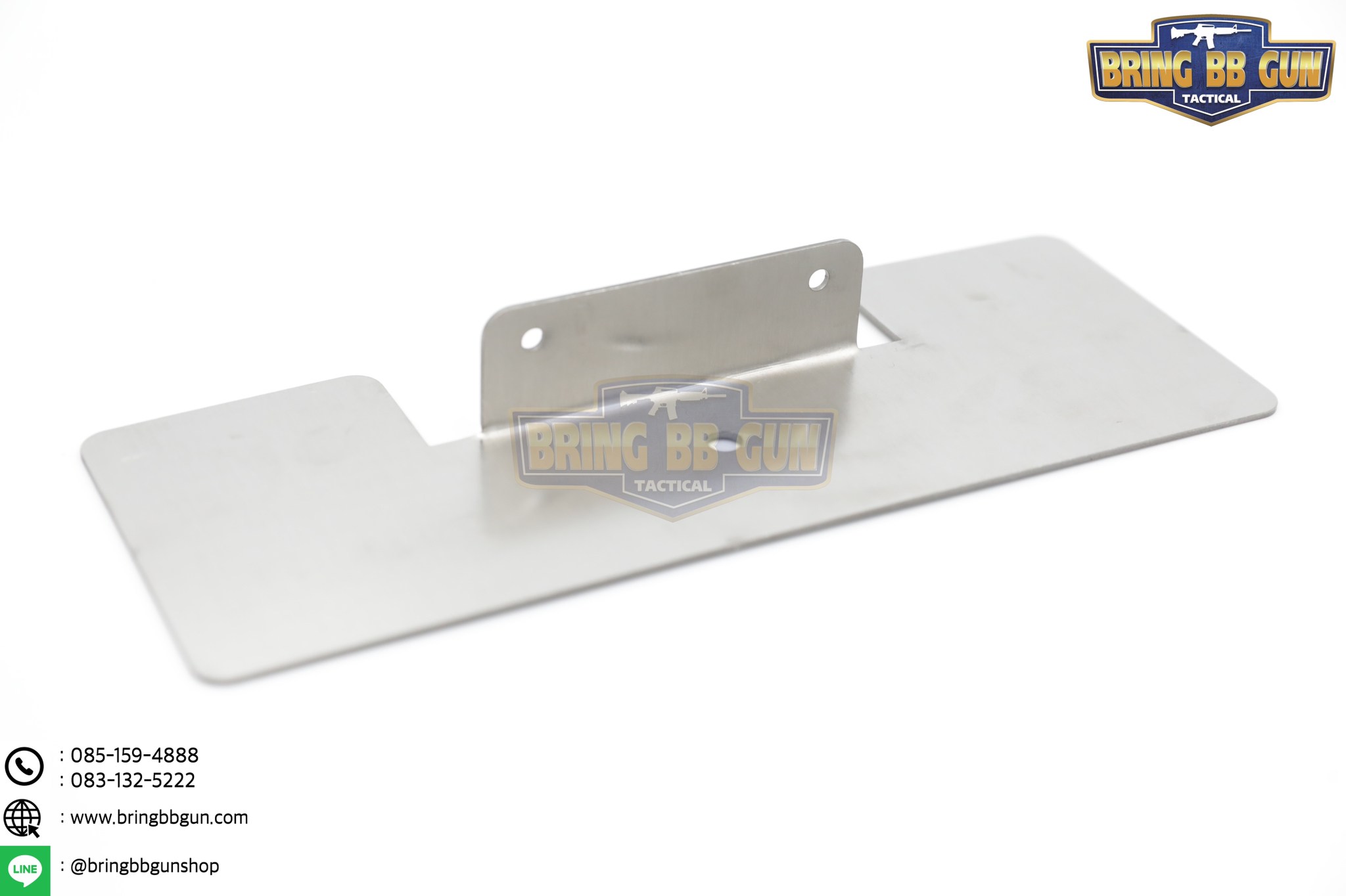 เป้าเพลตเหล็กสำหรับฝึกซ้อมยิงปืนบีบีกัน รุ่น B01 (เป้าซ้อมยิงรูปคน)