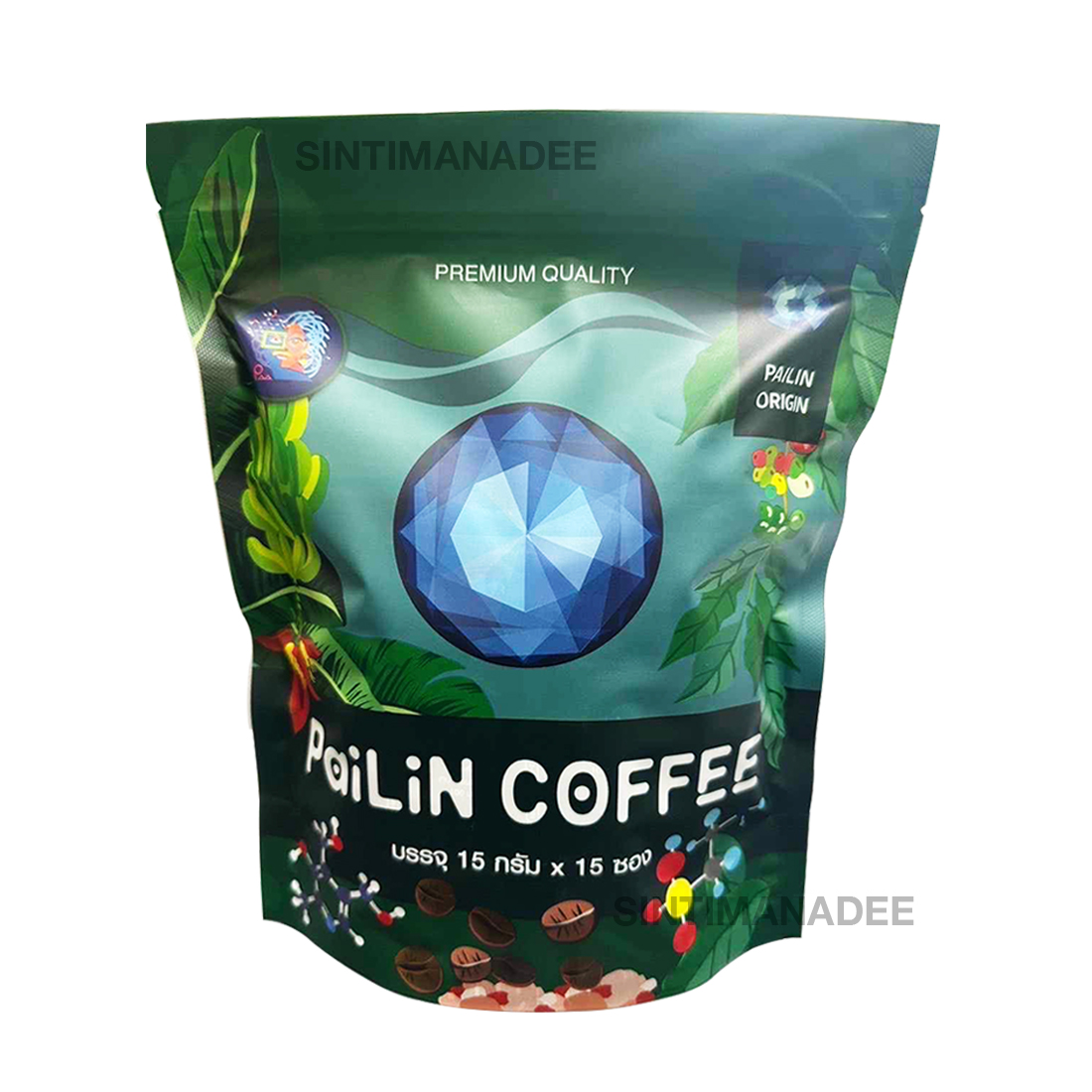pailin coffee ไพลิน ค๊อฟฟี่ สันติมานะดี หมอนอกกะลา santimanadee กาแฟป๋า