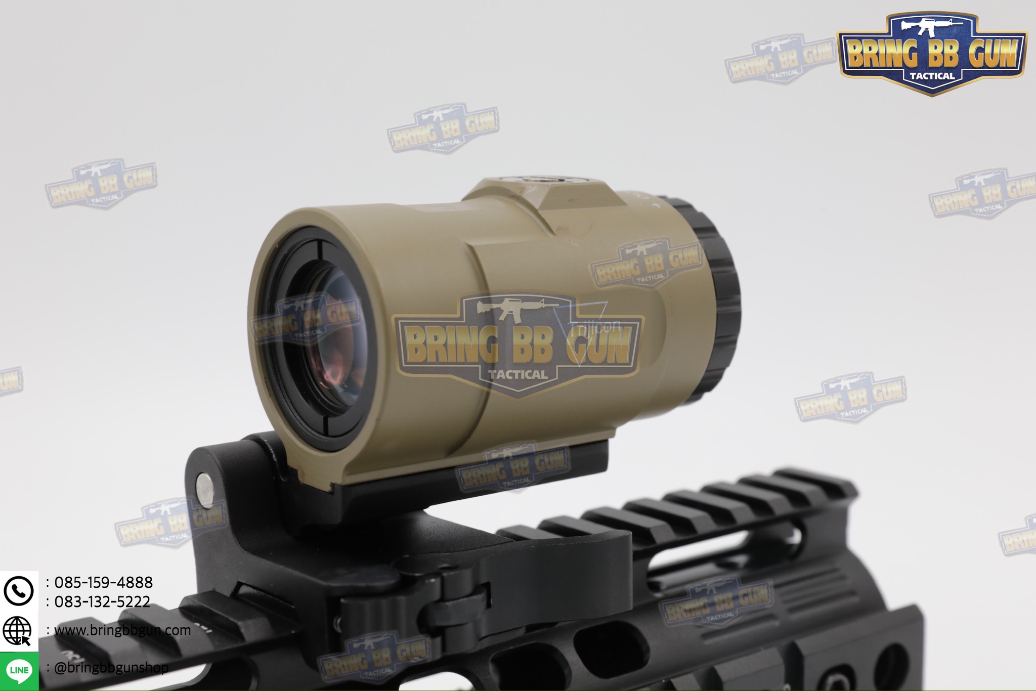 ซูมหลังดอท ทรง Trijicon (Trijicon 3x Magnifier for MRO HD)