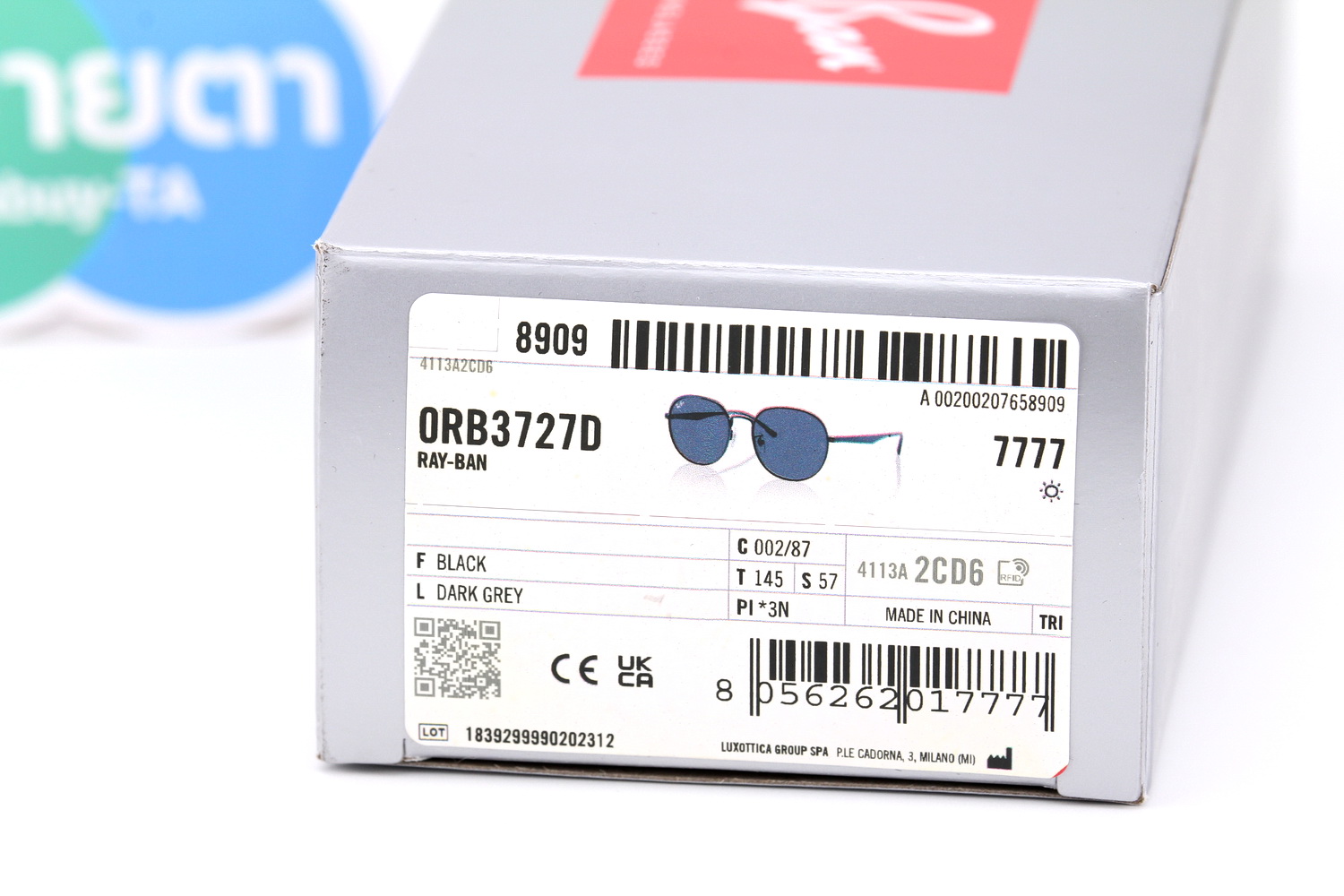 RayBan RB3727D 002/87