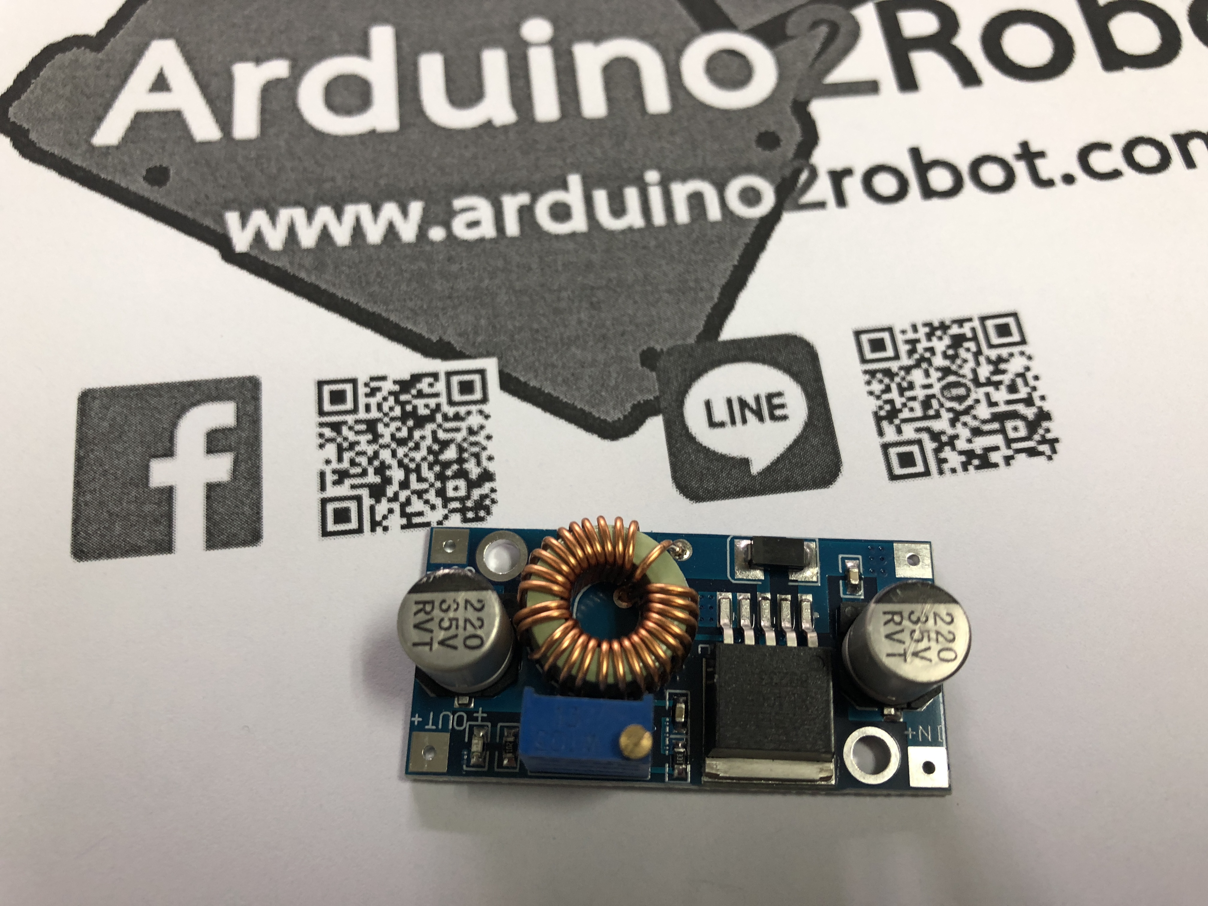 DC to DC 5A adjustable XL4005 step-down power supply, ตัวแปลงไฟ DC - DC