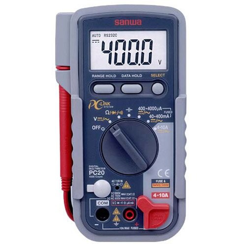 Sanwa PC20 Digital Multimeters Data processing (PC Link)