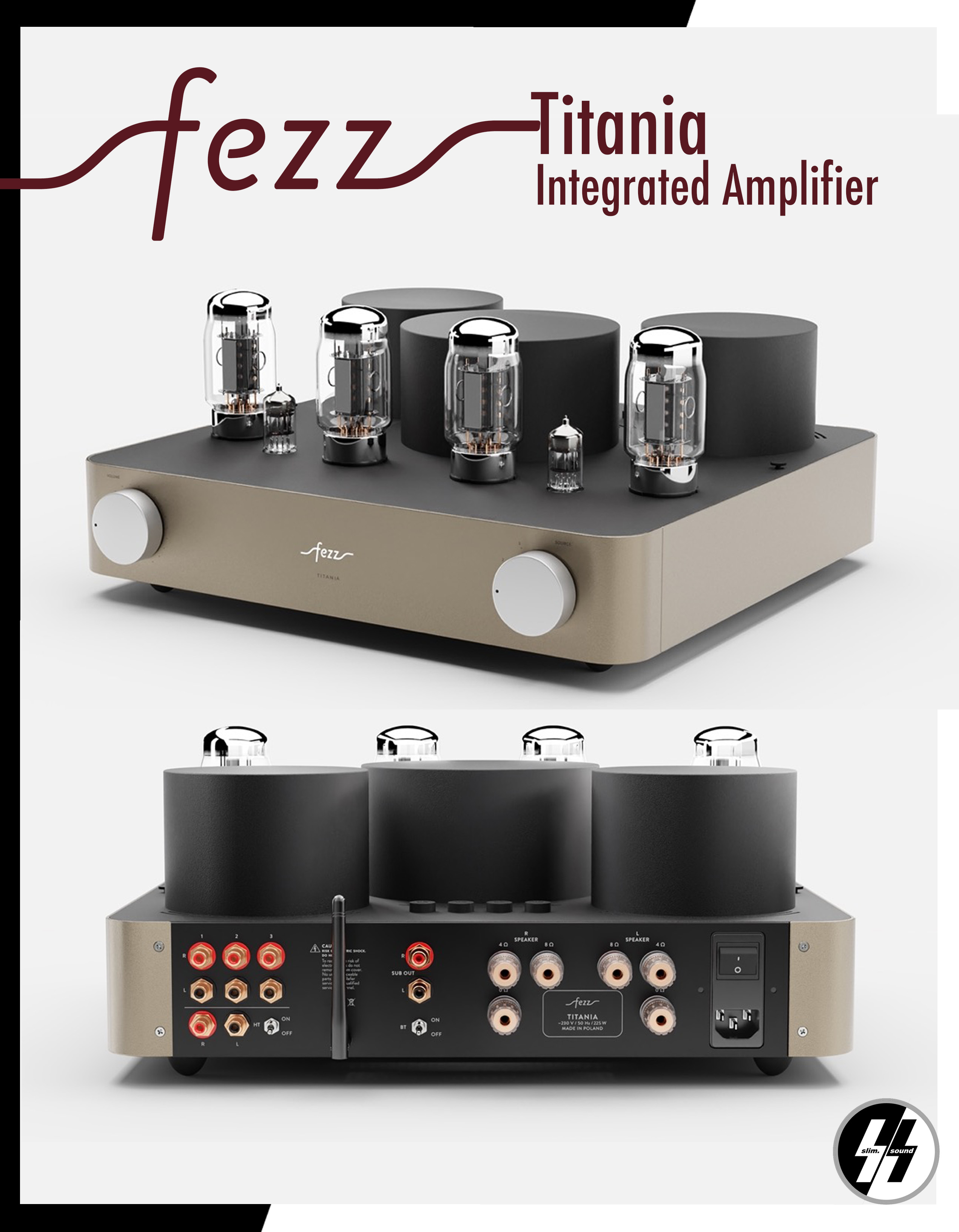แอมป์หลอด | Fezz - Titania | Vacuum Tube Integrated Amplifier