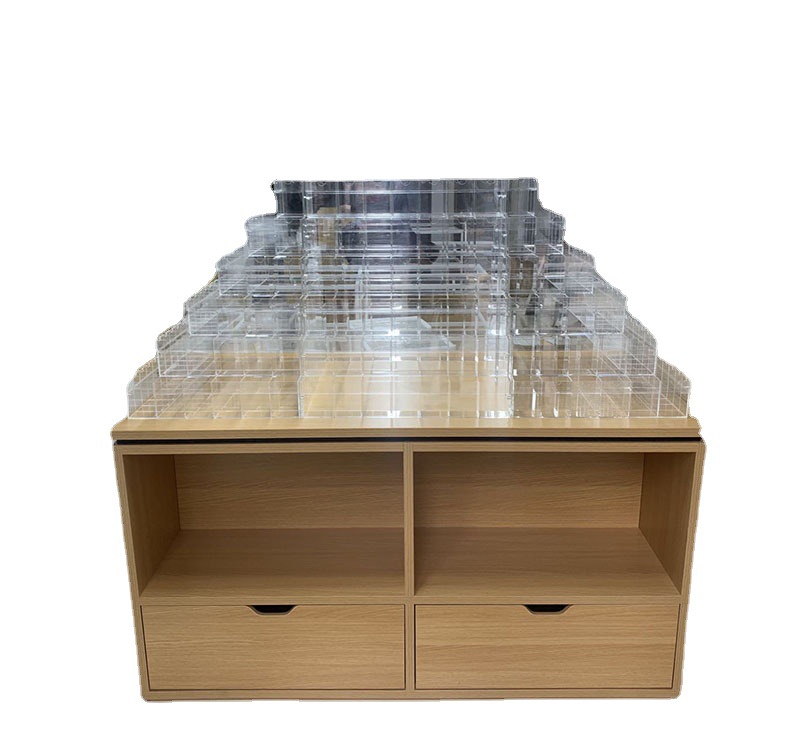 ปากกาพรีเมียม 10 ชั้นไม้ พร้อมกล่องอะคริลิค คอนโดจัดเก็บเครื่องเขียน โต๊ะวางปากกา ชั้นวางร้านเครื่องเขียน 10 ชั้น! ชั้นไม้ พร้อมกล่องอะคริลิค คอนโดปากกา กล่องเก็บเครื่องเขียน ที่วางปากกา