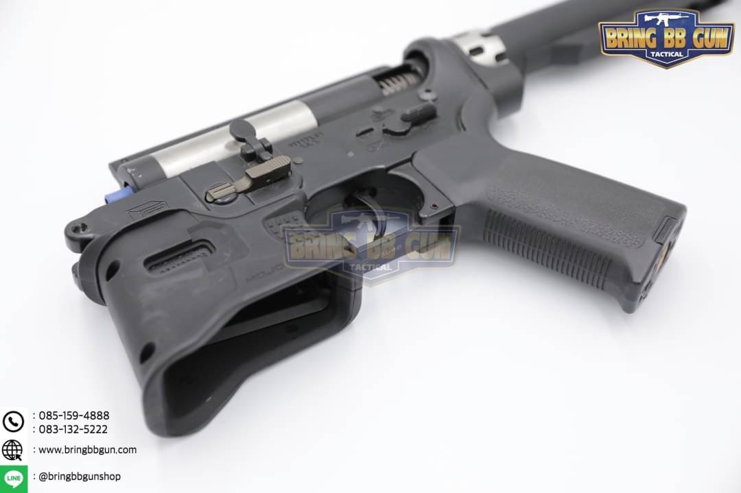 บ่อแม็กM4 F.A.B. MOJO (บ่อแม็กเปลี่ยนหน้ากากได้) (บ่อแม็ก Mojo) (Improved Mag-Well With Replaceable Grips)