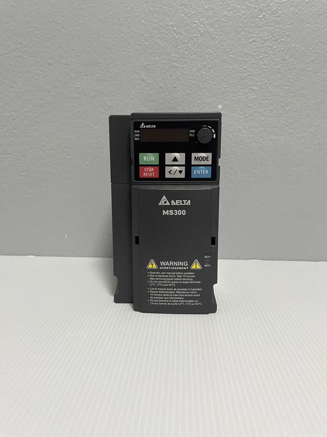 Delta Inverter MS300 VFD11AMS21ANSAA 3HP 2.2kW Input 220V 1-Phase Output 220V 3-Phase