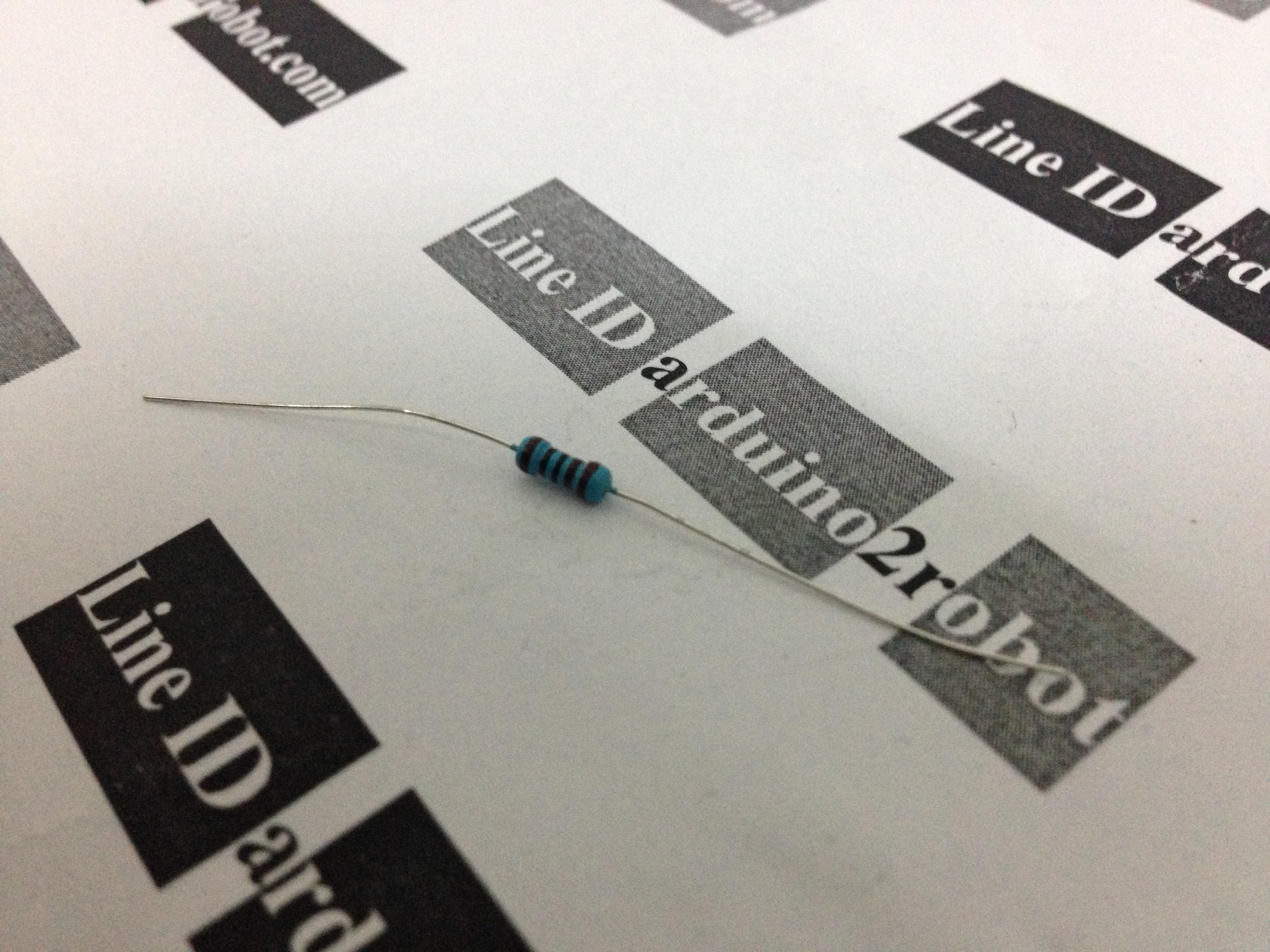 Resistor, ตัวต้านทาน 1k โอห์ม 1/4W error +- 1%