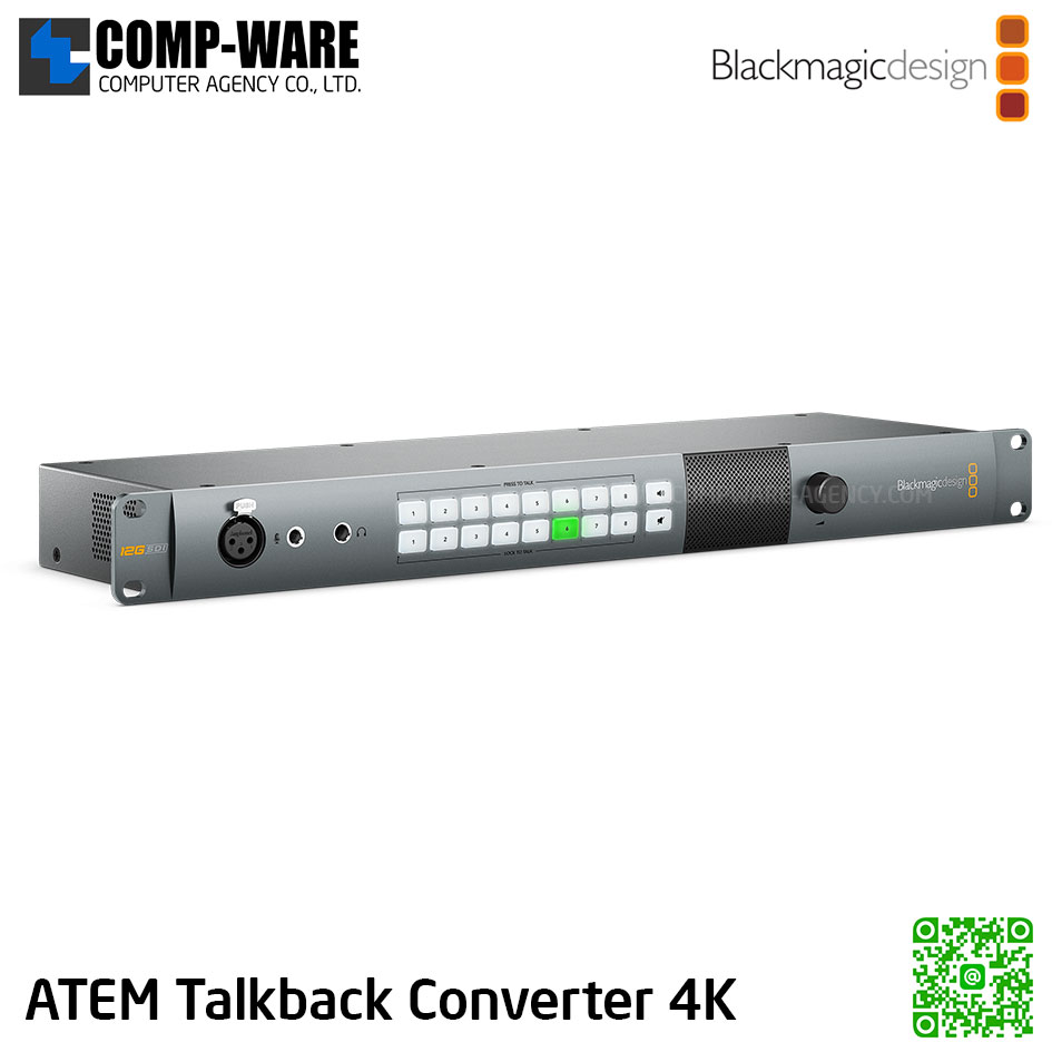 ATEM Talkback Converter 4K - Blackmagic Design