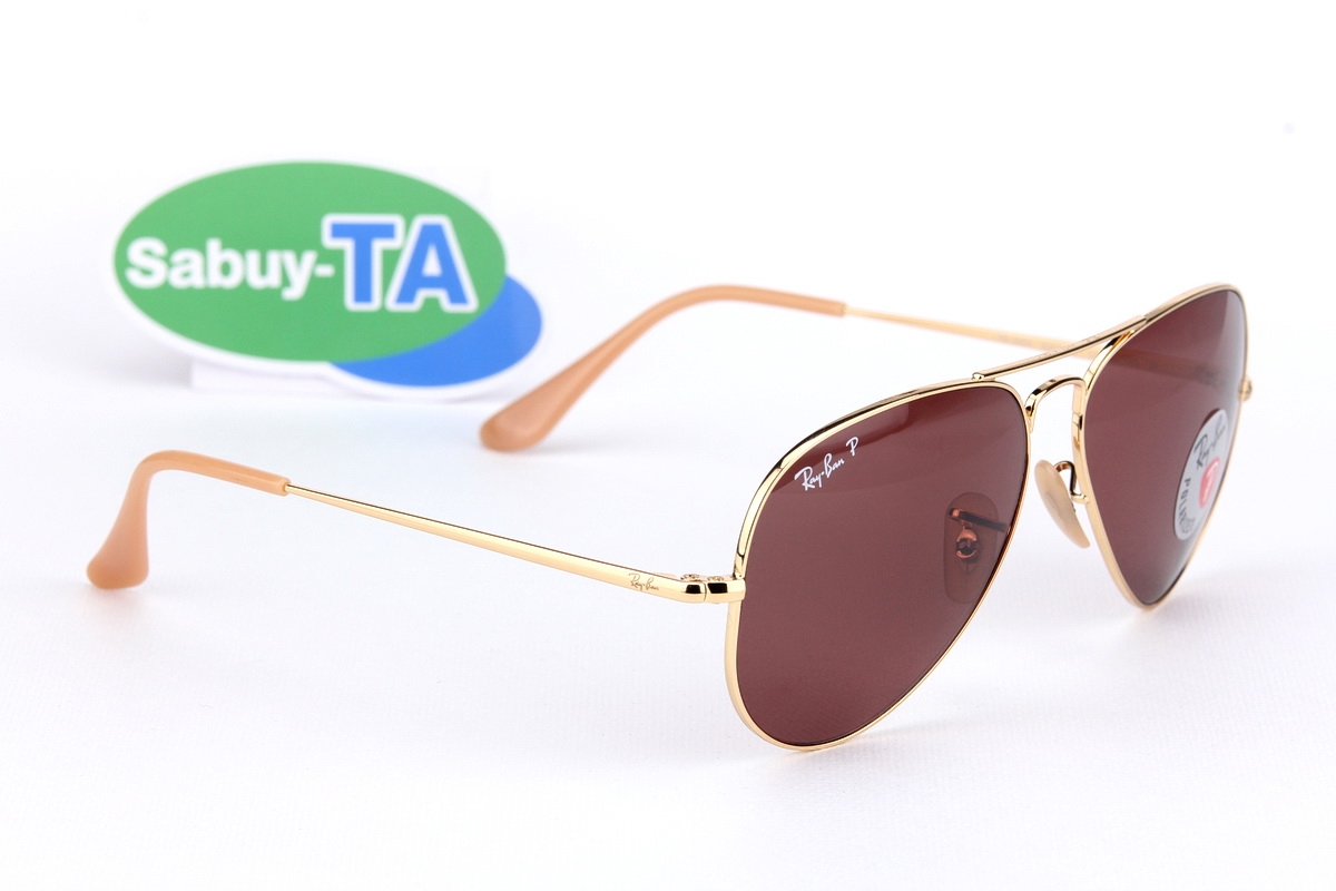 RayBan Aviator RB3689 9064AF Polarized Lens