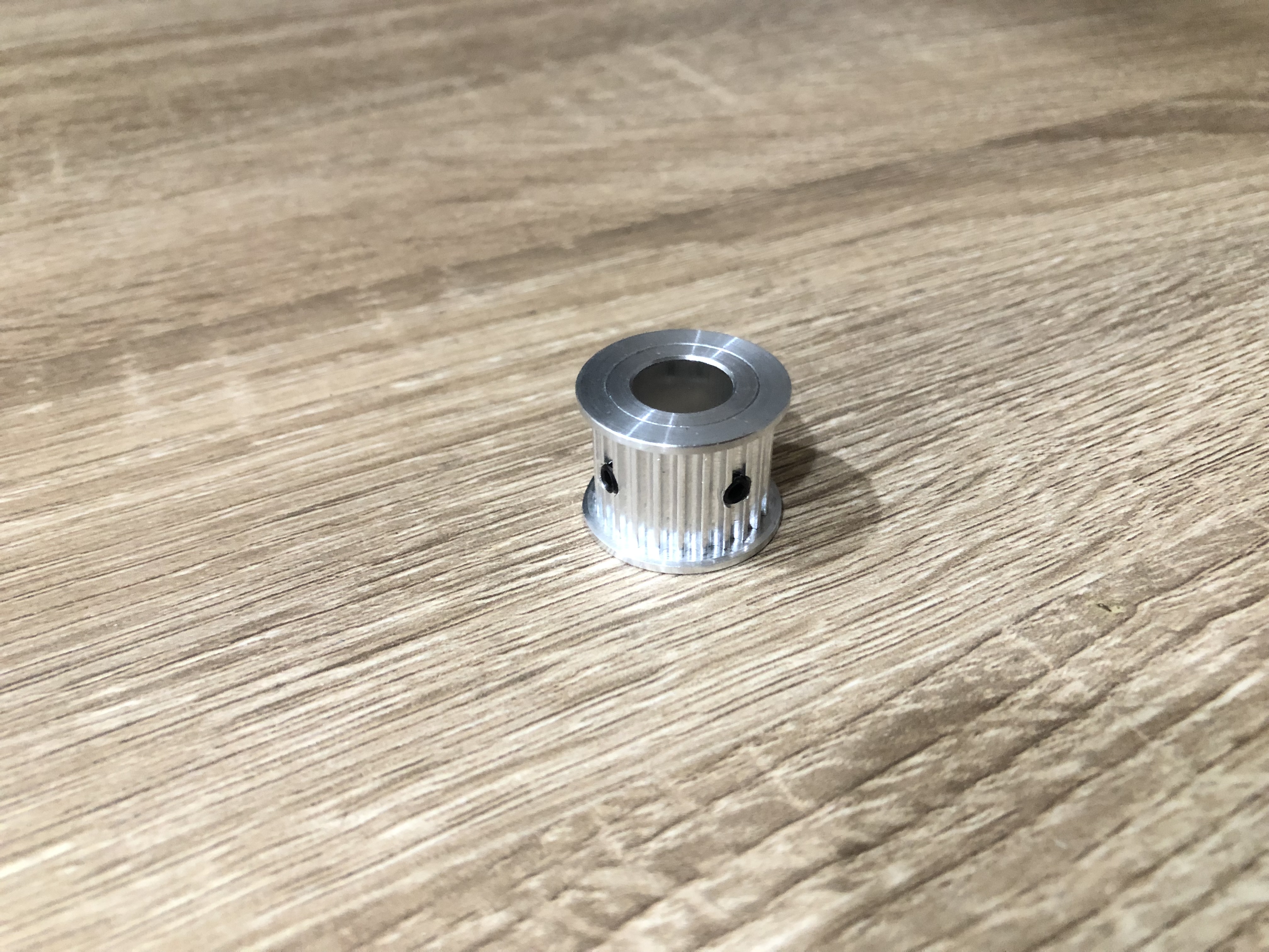 HTD 3M timing pulley 24 teeth AF type bore 12mm สำหรับสายพาน 3M belt width 15mm (HTD 3M-24T-12B-15)