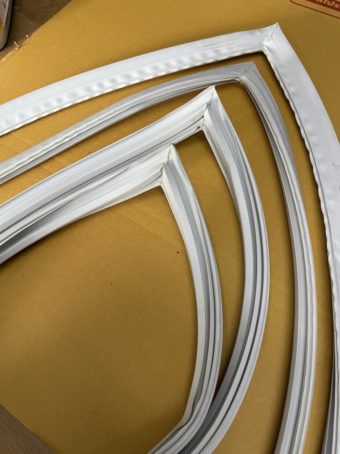 0000954 ขอบยาง ประตู ตู้เย็น ขอบยาง Sharp ชาร์ป รุ่น SJ-C19SS (ขอบบน-ขอบล่าง) ประตู ขอบยางประตู 2 ประตู