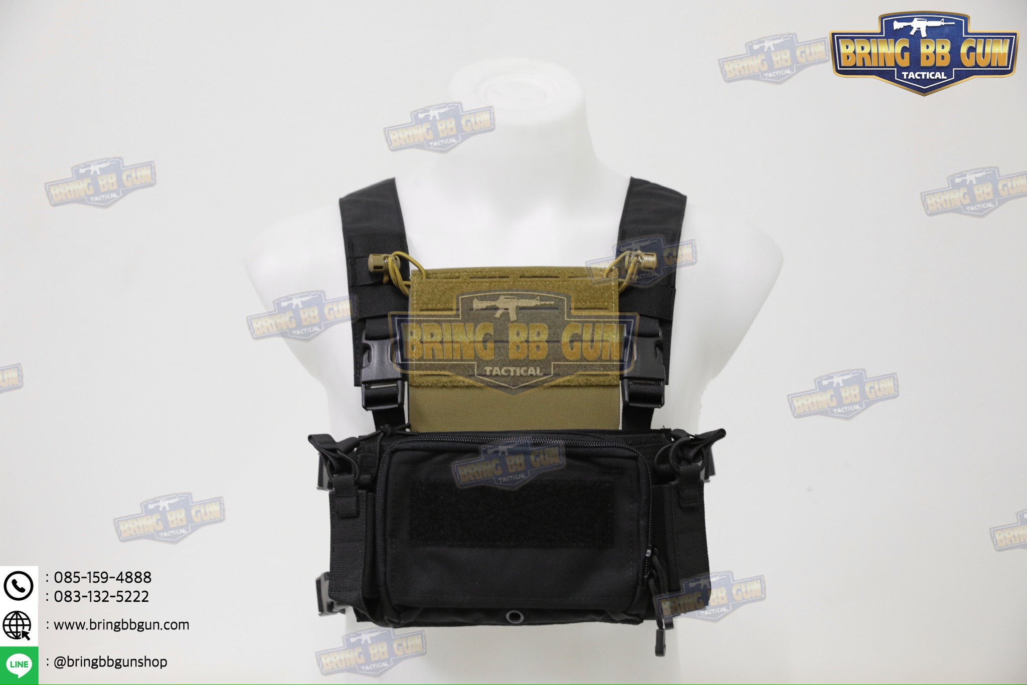 แผงเสริมหน้าอก Chest Rig (Chest Rig Mag Holder Attachment)