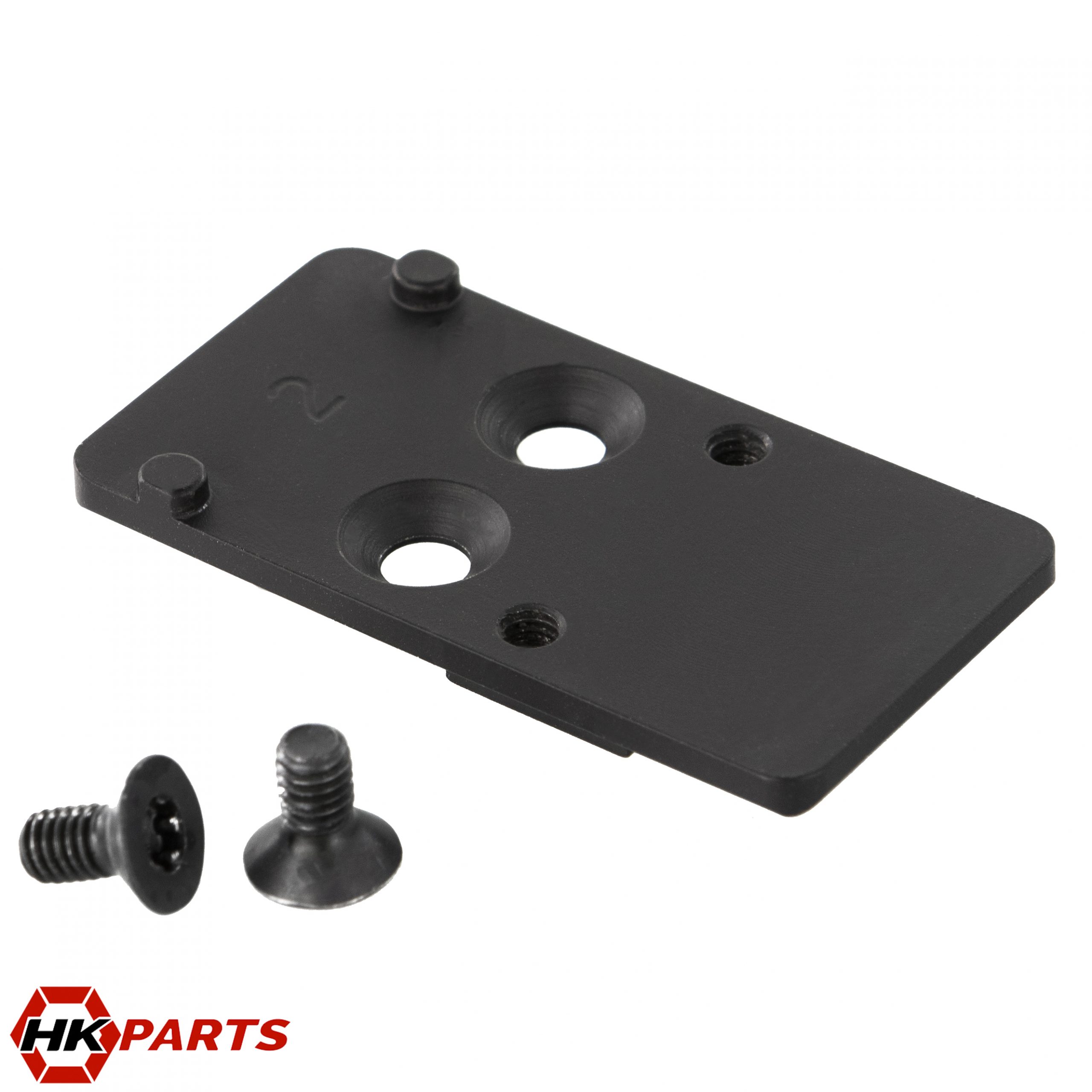 เพลทรองเรดดอท HK VP9 เบอร์2 สำหรับกล้อง RMR