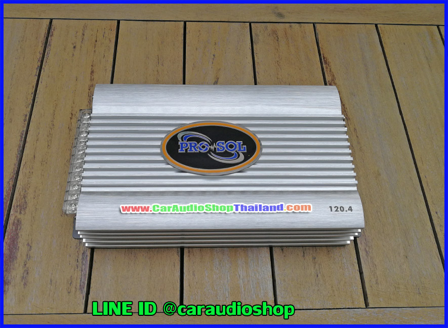 แอมป์ 4 CH PRO SQL 120.4D CLASS D FULL RANGE