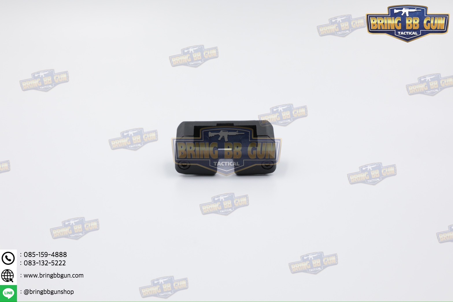 เคสสวิตซ์หางหนูแบบคู่ จับราง Picatinny (เอียง45องศา) (เคสสวิตซ์หางหนู2ทาง) (Dual Picatinny Offset for Modbutton Lite)