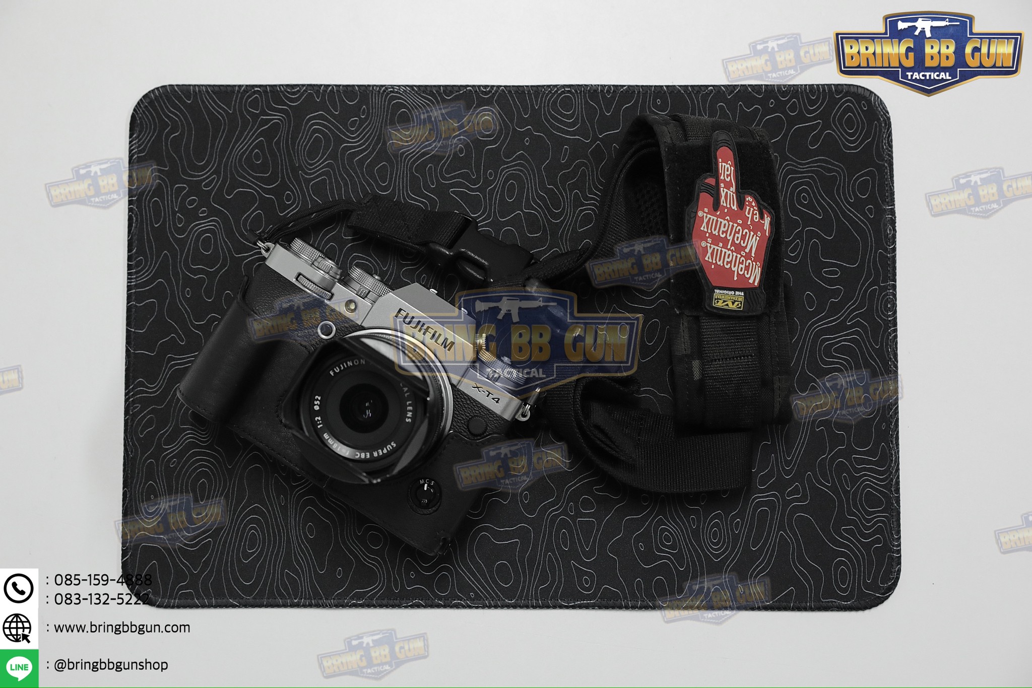 แผ่นยางรองอเนกประสงค์ ลายแผนที่เส้นชันความสูง แผ่นรองเม้าส์ (Topographic Map Camo Mouse Pad) (Mouse Pad) (Contour Map)